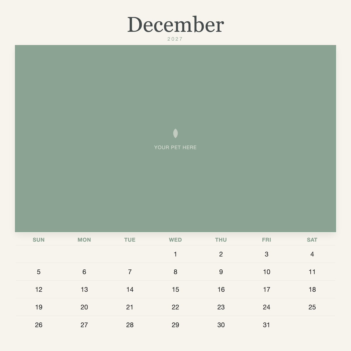 pet-calendar-2027-watercolor-sq7-pages 12-december