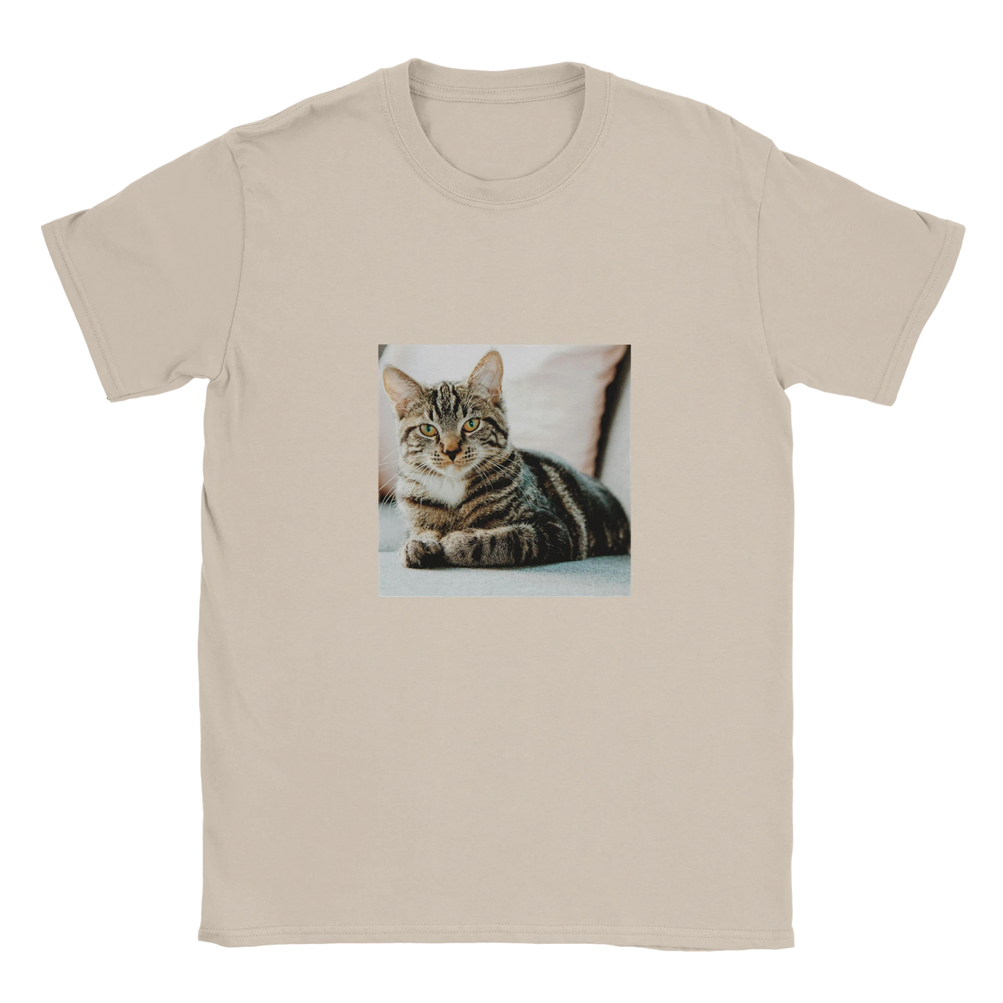Custom Pet T-Shirt with a sample pet photo, view 3