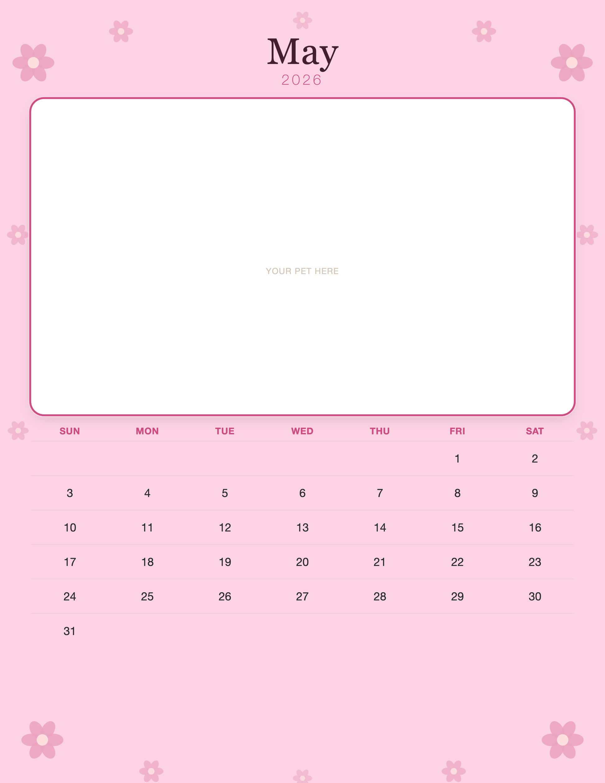 may calendar page