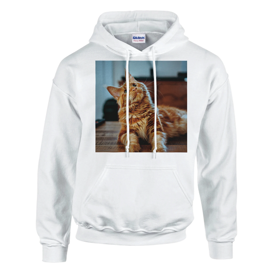 Custom Pet Hoodie with a sample pet photo, view 1