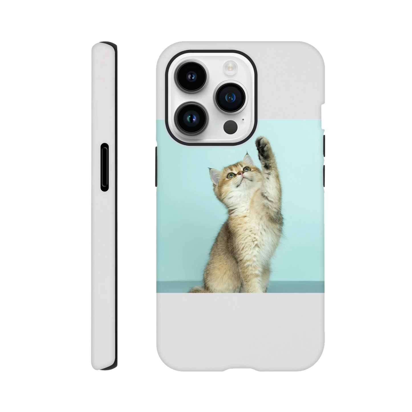 Custom Pet Phone Case with a sample pet photo, view 4