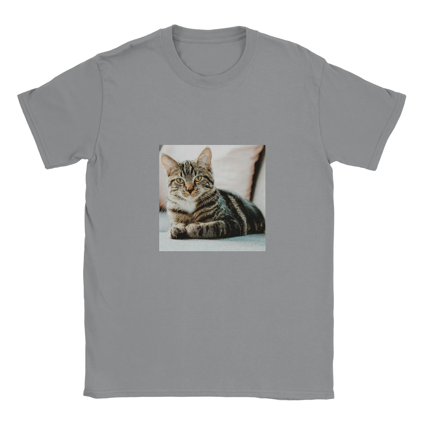 Custom Pet T-Shirt with a sample pet photo, view 6