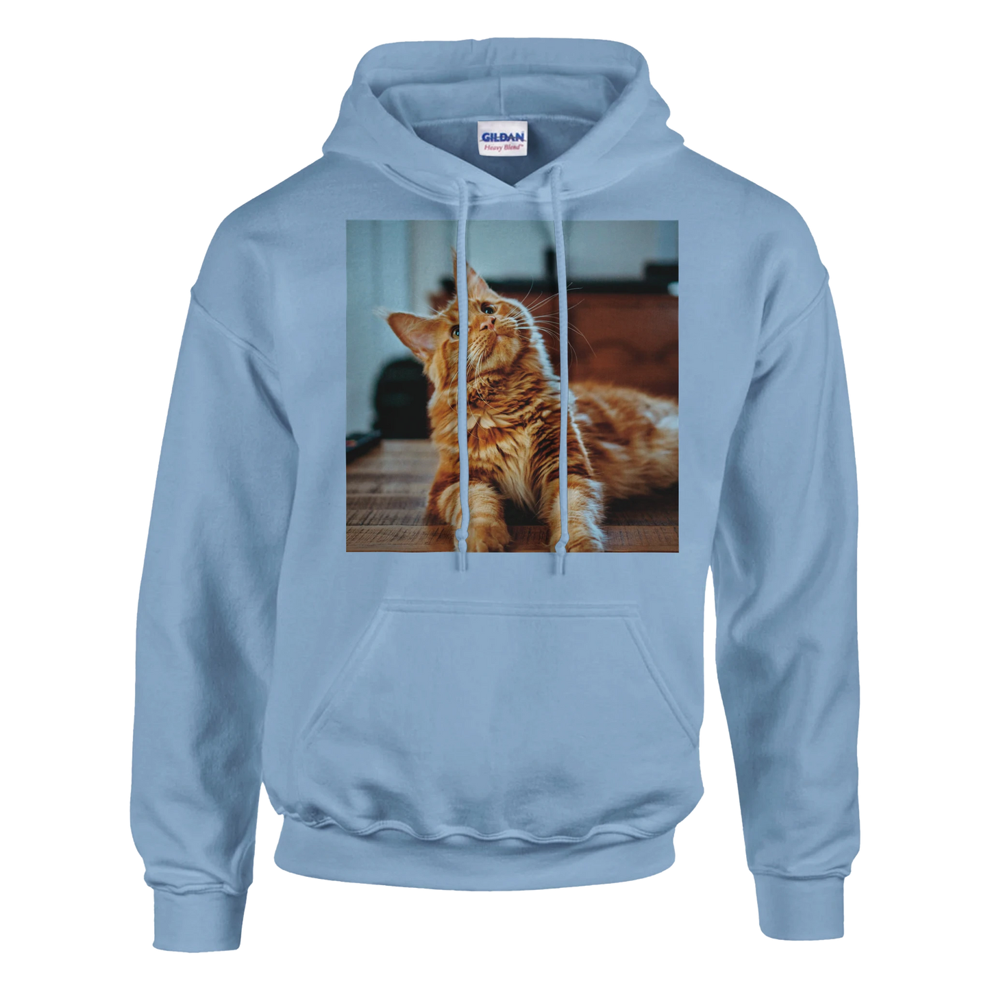 Custom Pet Hoodie with a sample pet photo, view 3