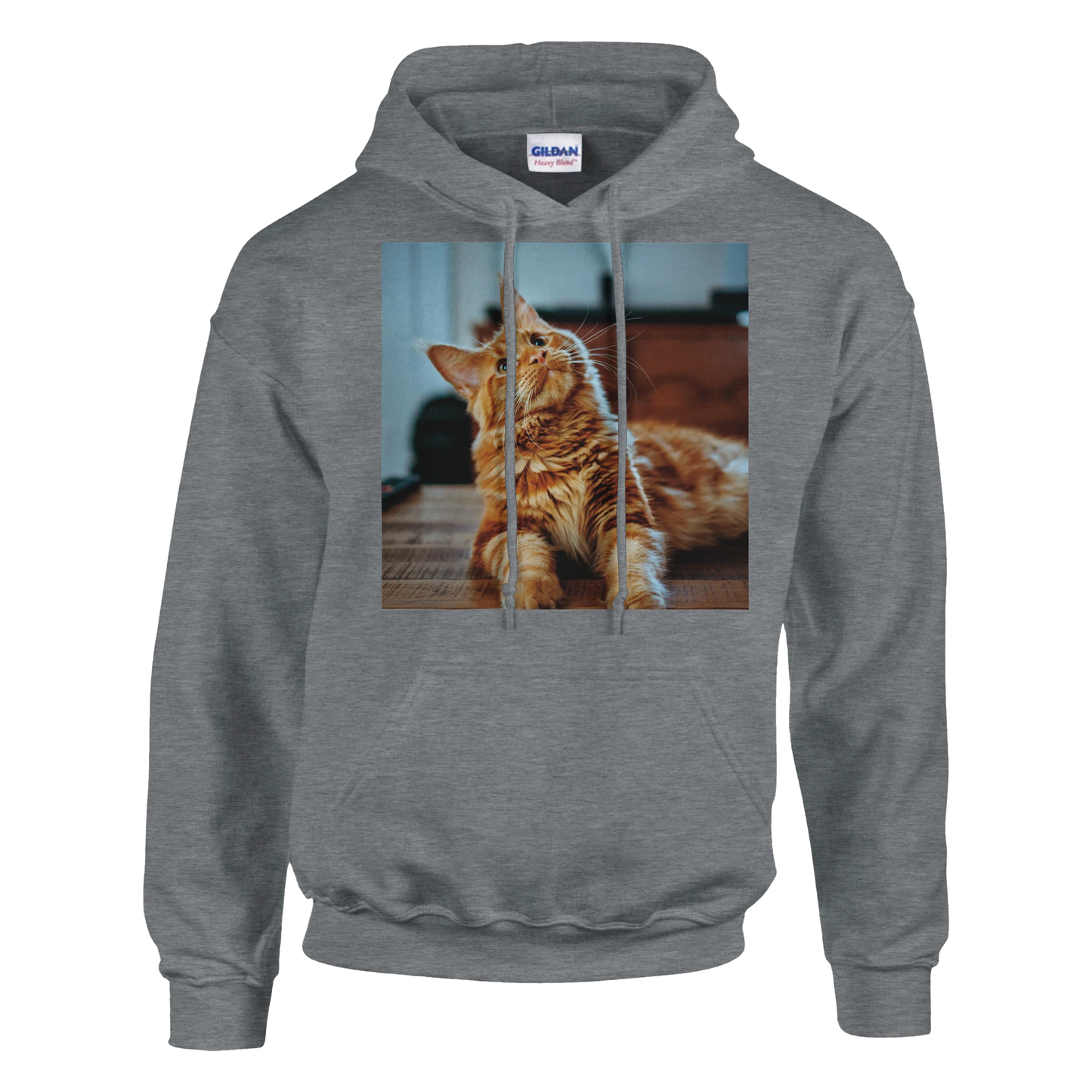 Custom Pet Hoodie with a sample pet photo, view 4