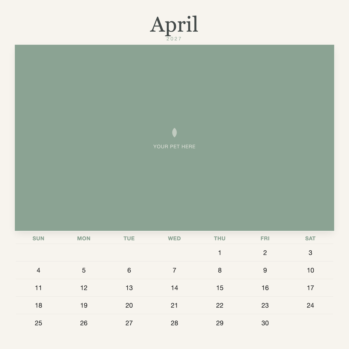 pet-calendar-2027-watercolor-sq7-pages 04-april