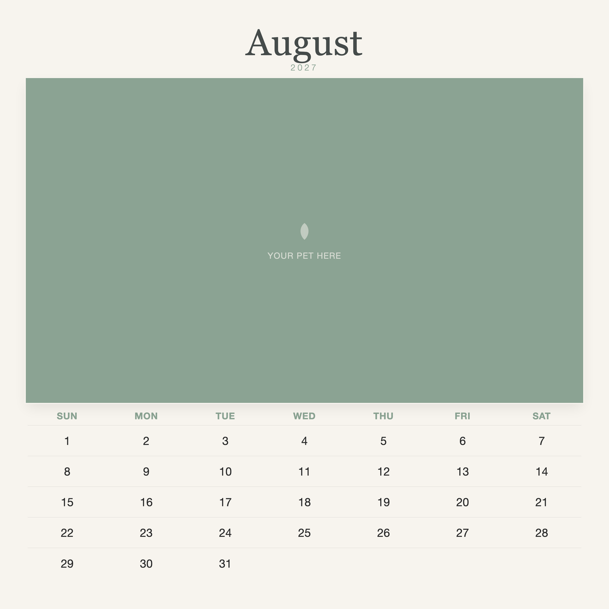 pet-calendar-2027-watercolor-sq7-pages 08-august
