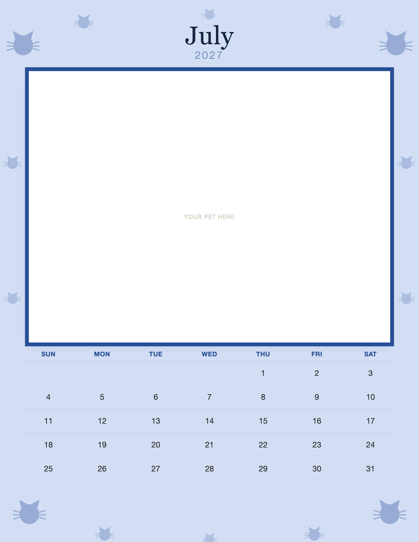 pet-calendar-2027-cat-pages 07-july