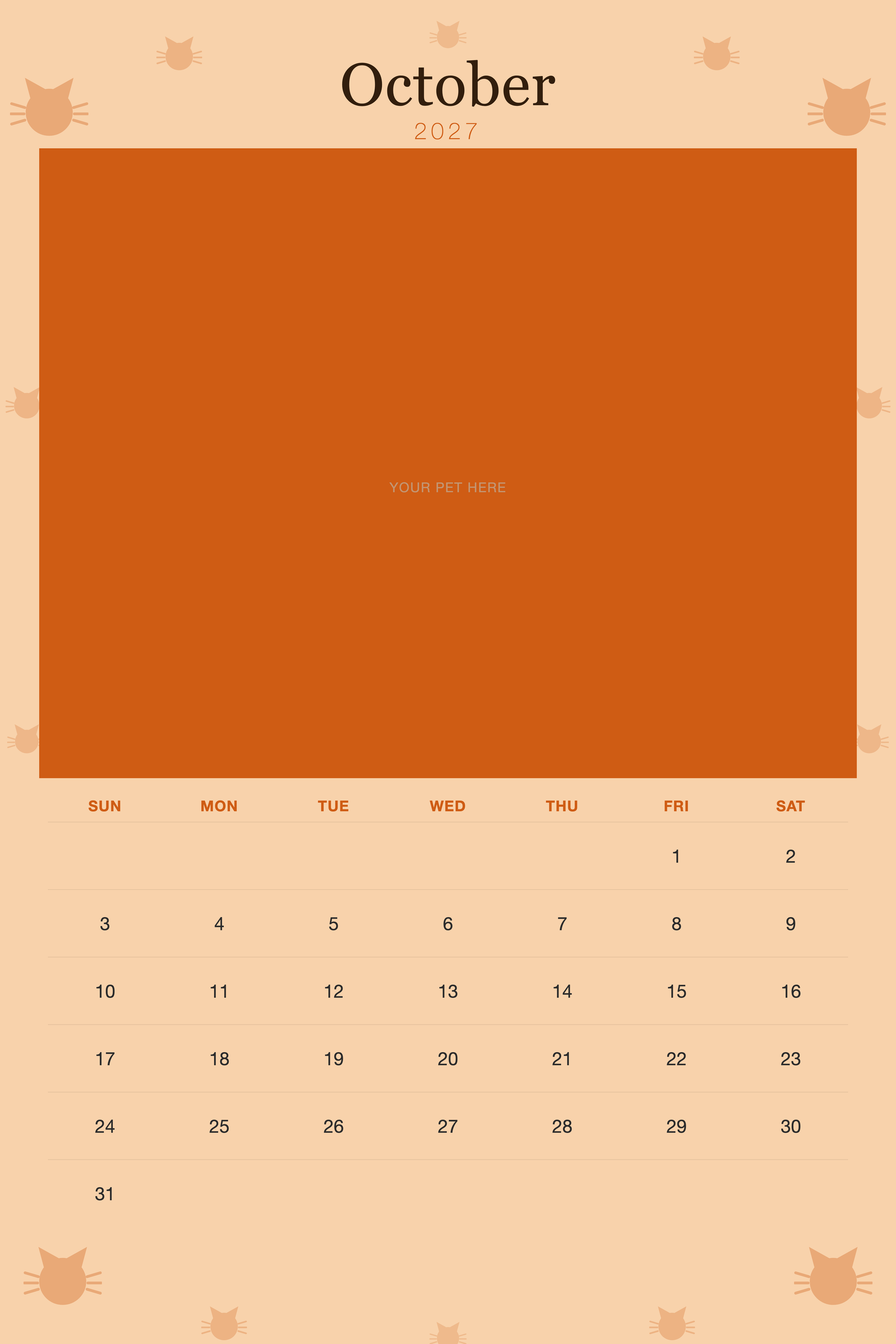 pet-calendar-2027-cat-xl-pages 10-october