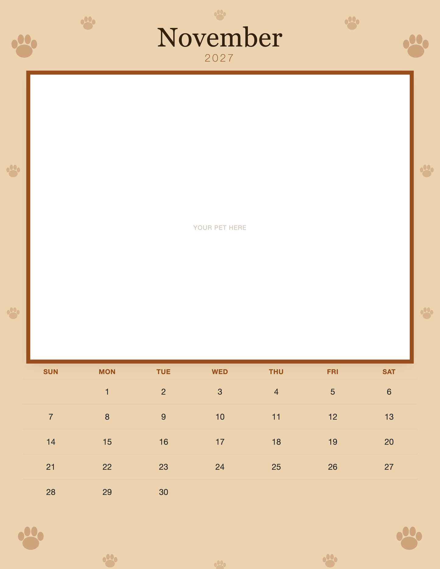 pet-calendar-2027-dog-pages 11-november