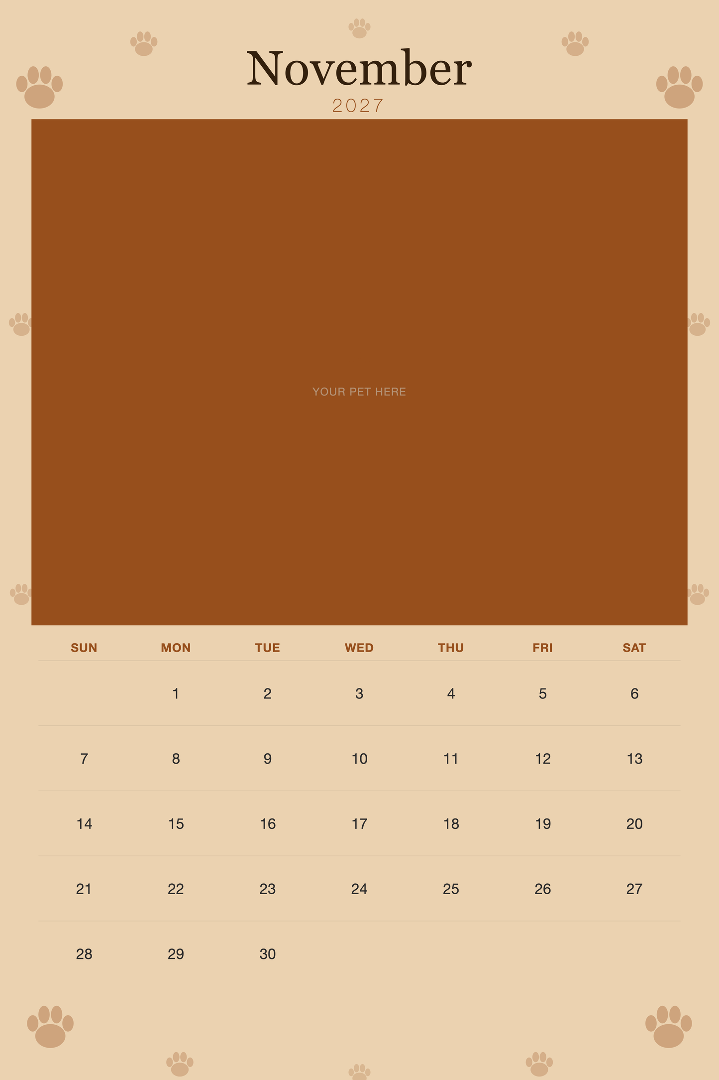 pet-calendar-2027-dog-xl-pages 11-november