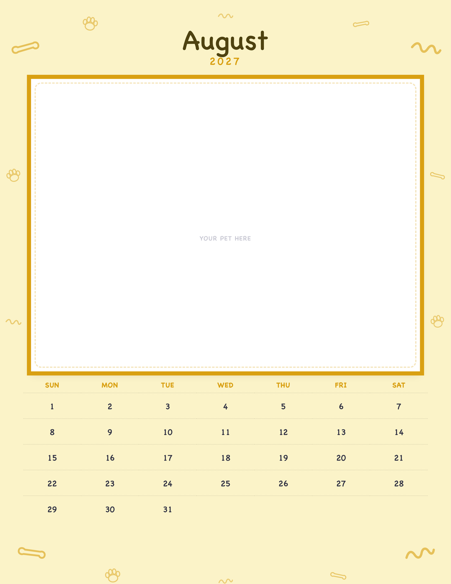 pet-calendar-2027-doodle-pages 08-august