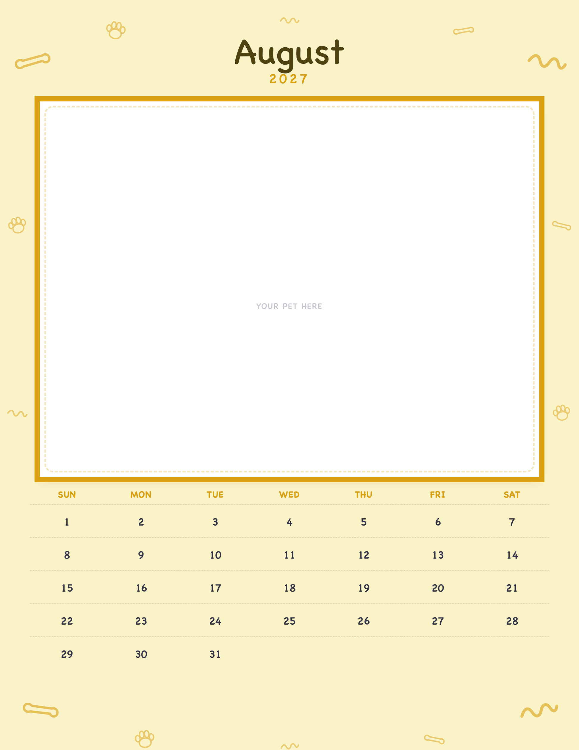 pet-calendar-2027-doodle-pages 08-august