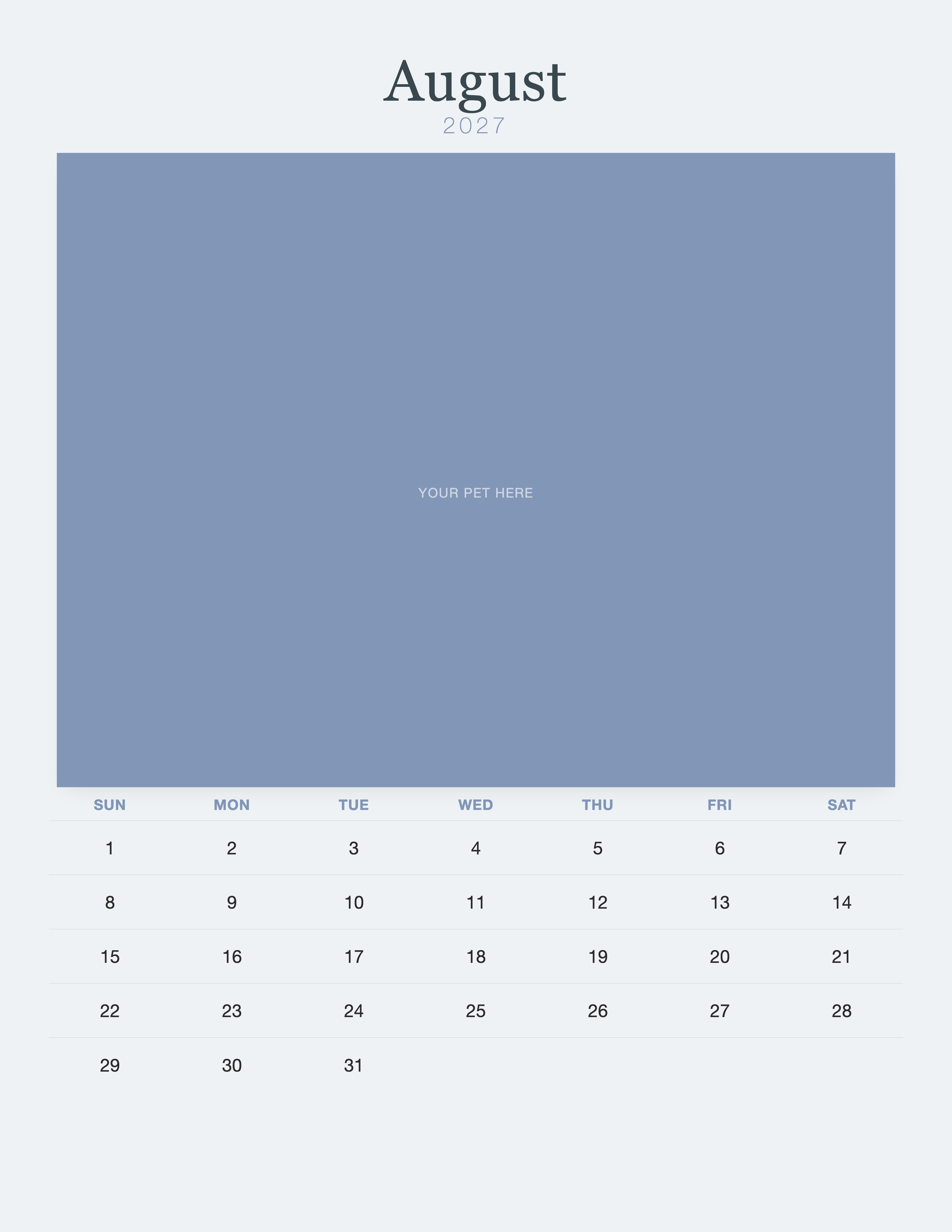 pet-calendar-2027-memorial-pages 08-august