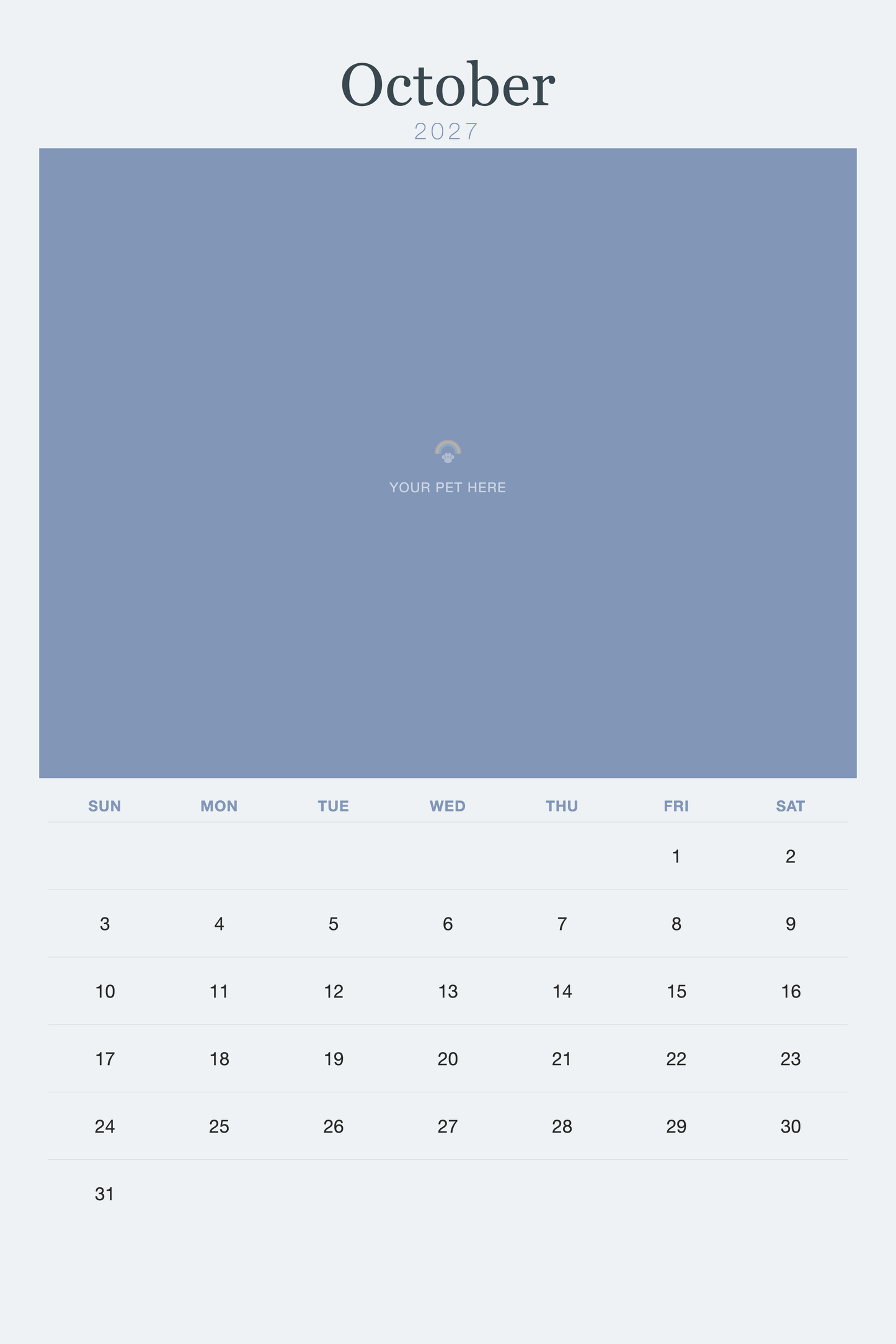 pet-calendar-2027-memorial-xl-pages 10-october