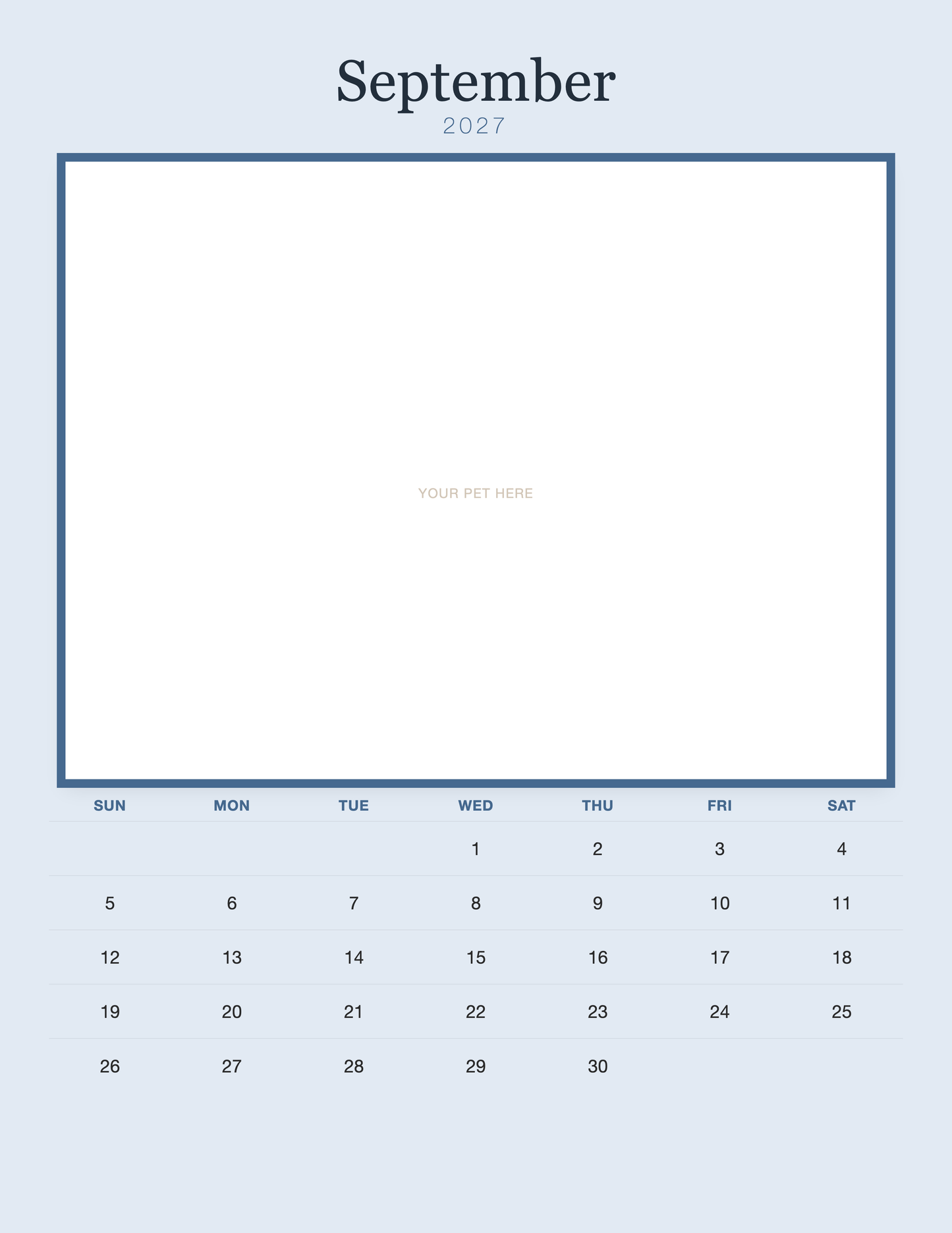 pet-calendar-2027-plain-blue-pages 09-september