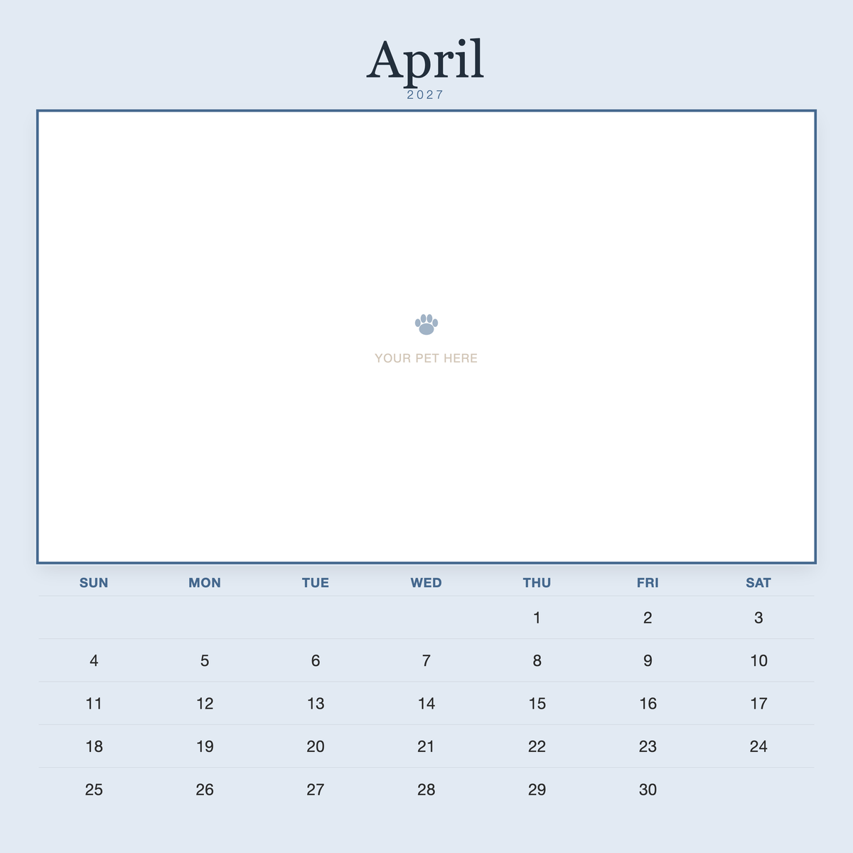pet-calendar-2027-plain-blue-sq7-pages 04-april