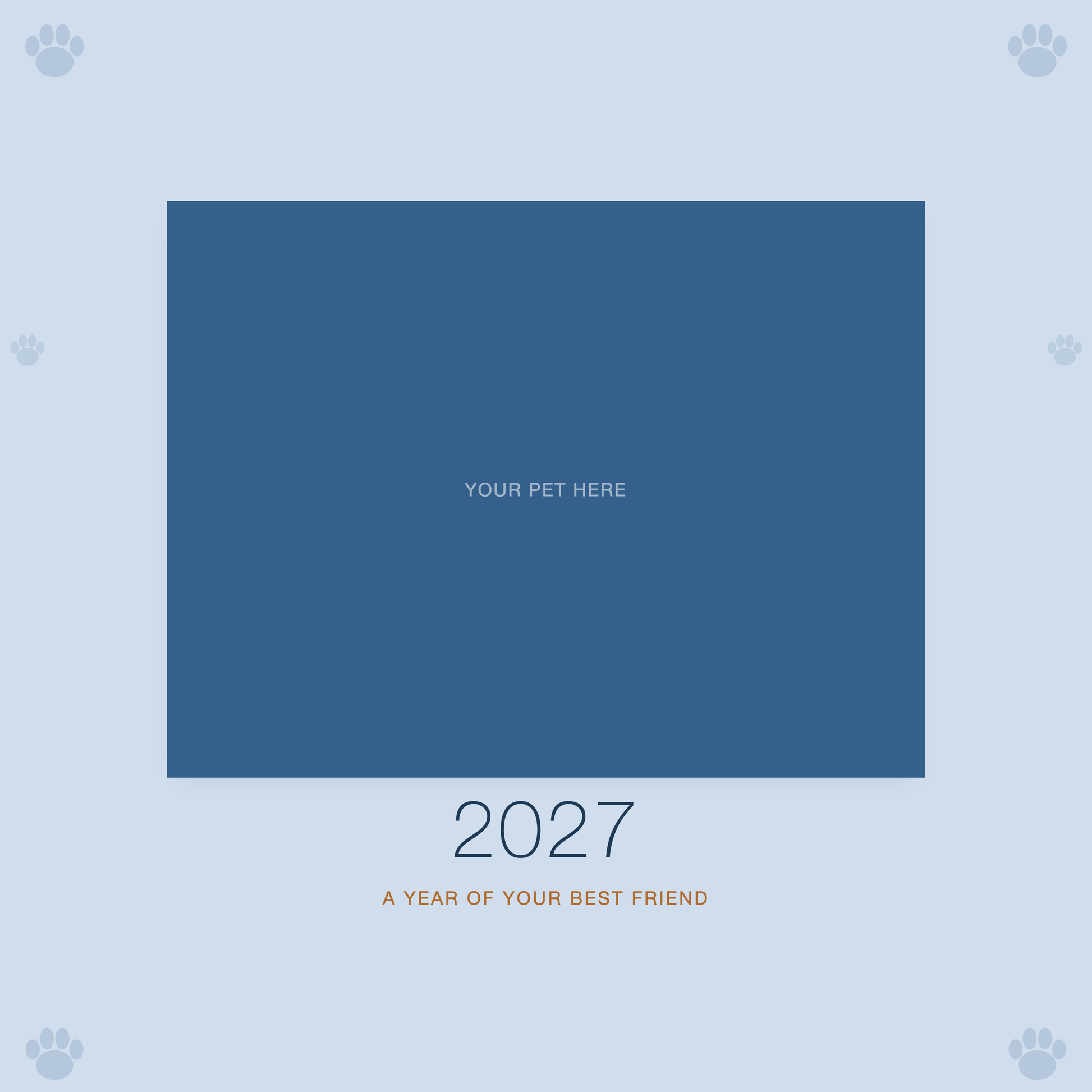 pet-calendar-2027-plain-blue-square-pages 00-cover