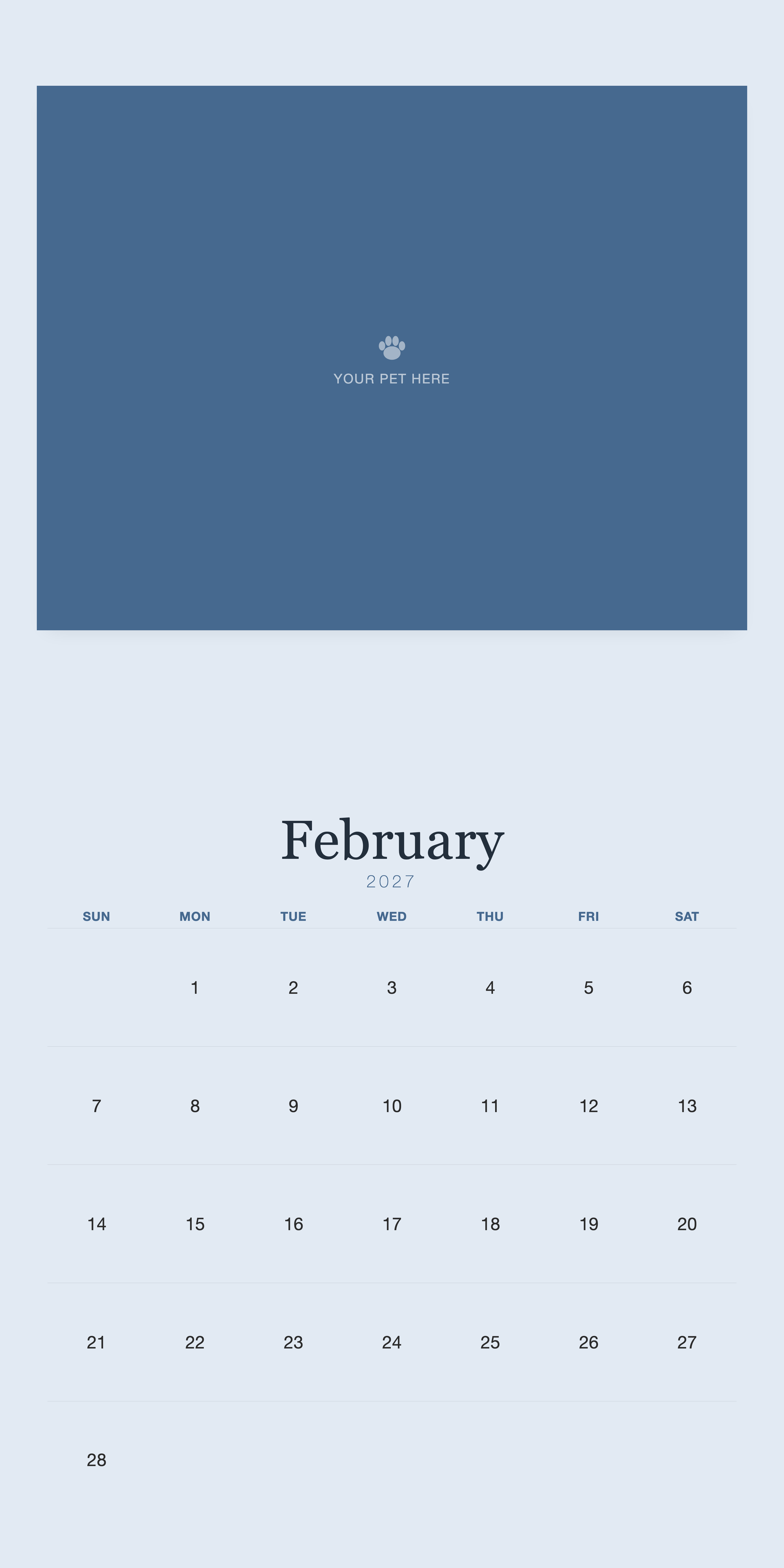 pet-calendar-2027-plain-blue-square-pages 02-february