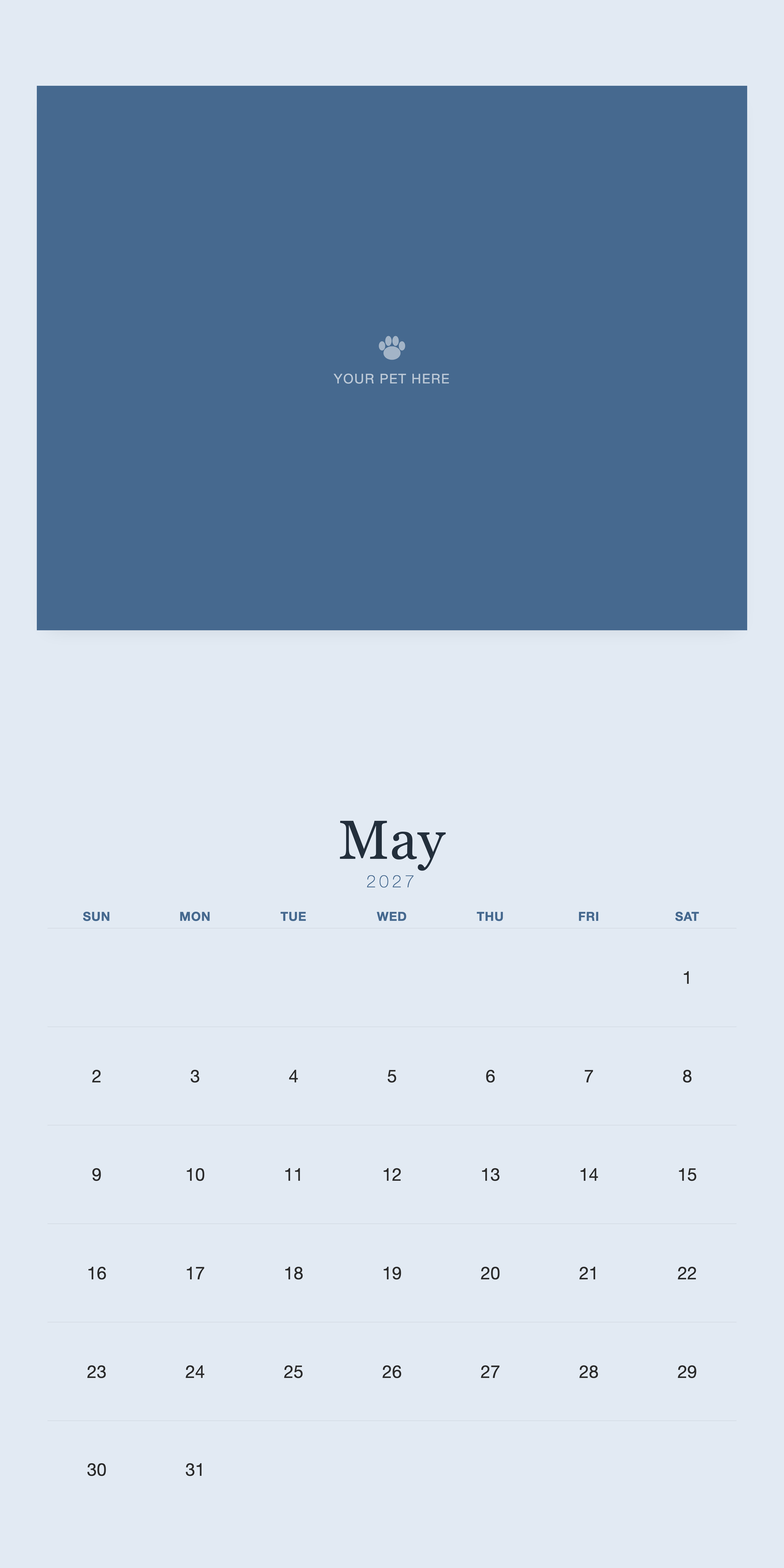 pet-calendar-2027-plain-blue-square-pages 05-may
