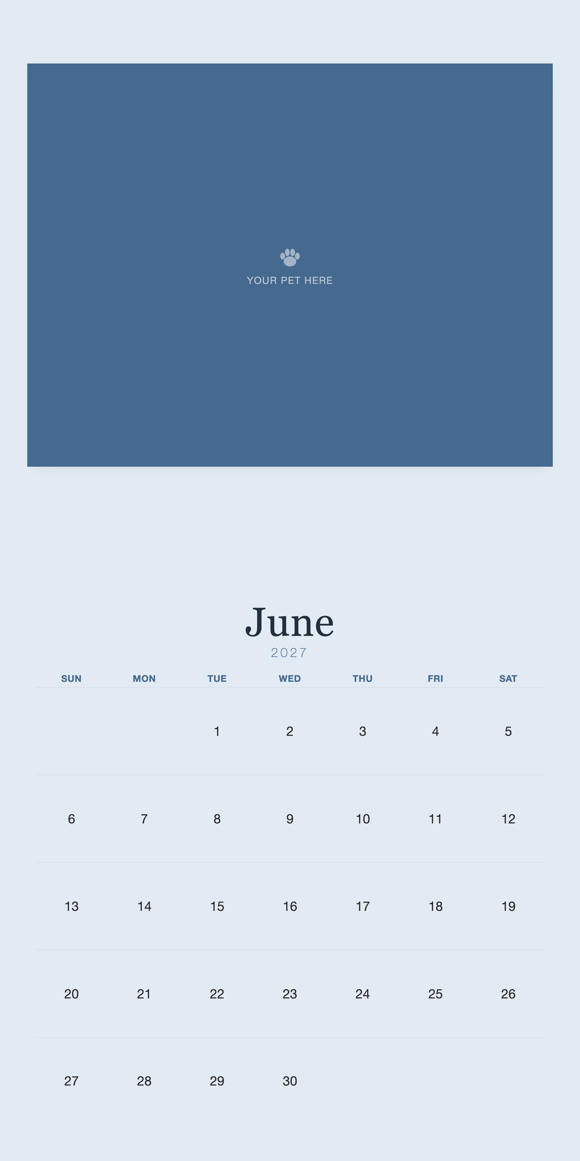 pet-calendar-2027-plain-blue-square-pages 06-june