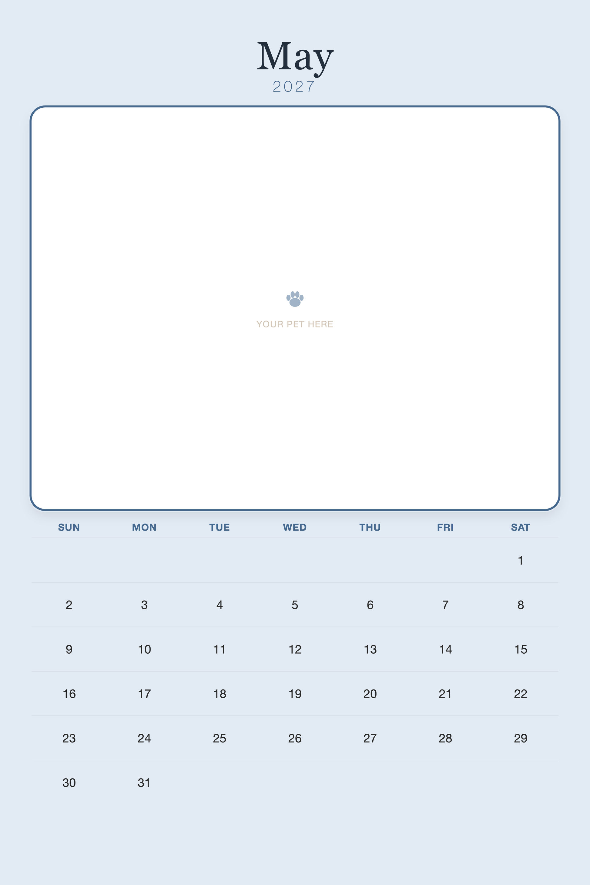 pet-calendar-2027-plain-blue-xl-pages 05-may