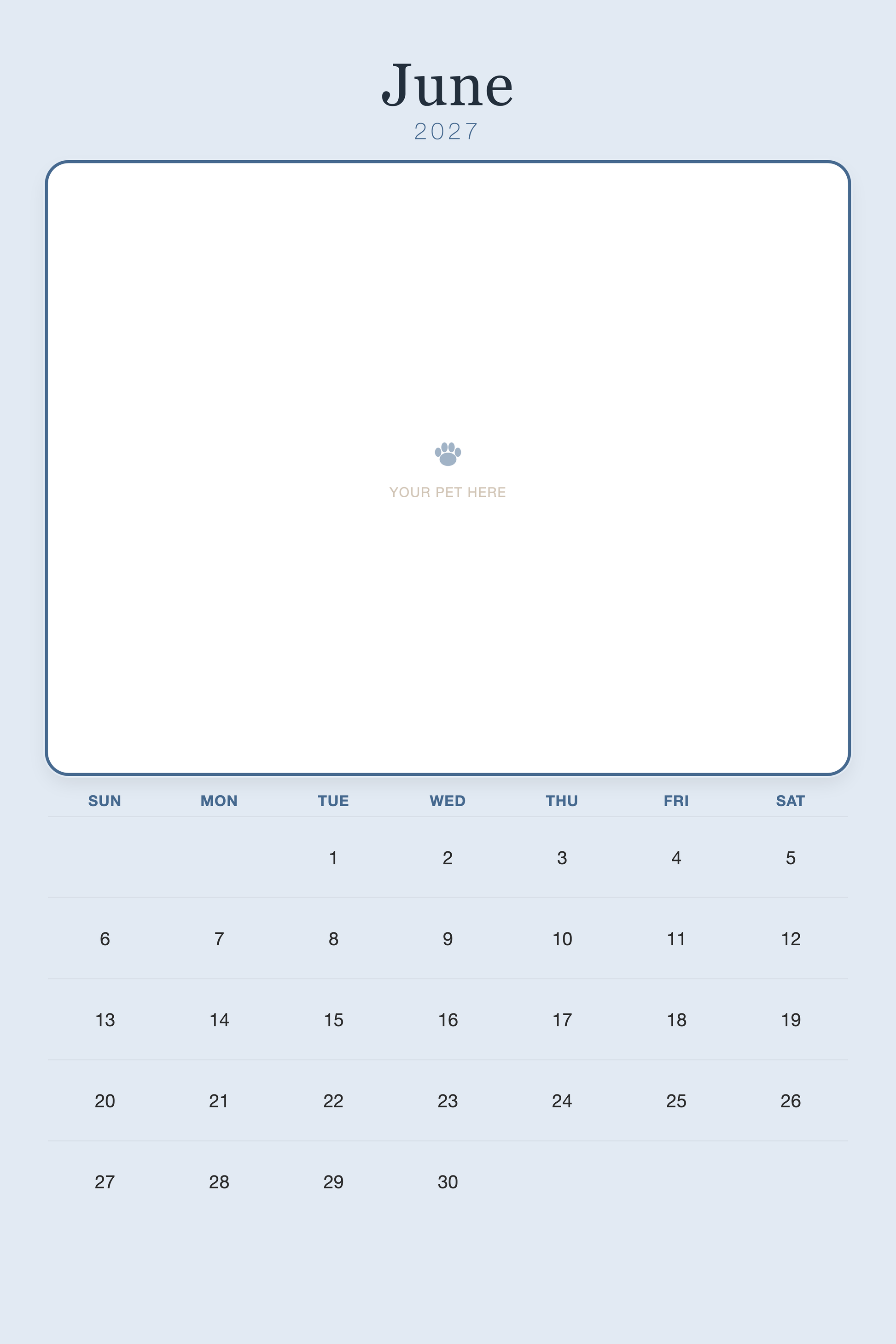 pet-calendar-2027-plain-blue-xl-pages 06-june
