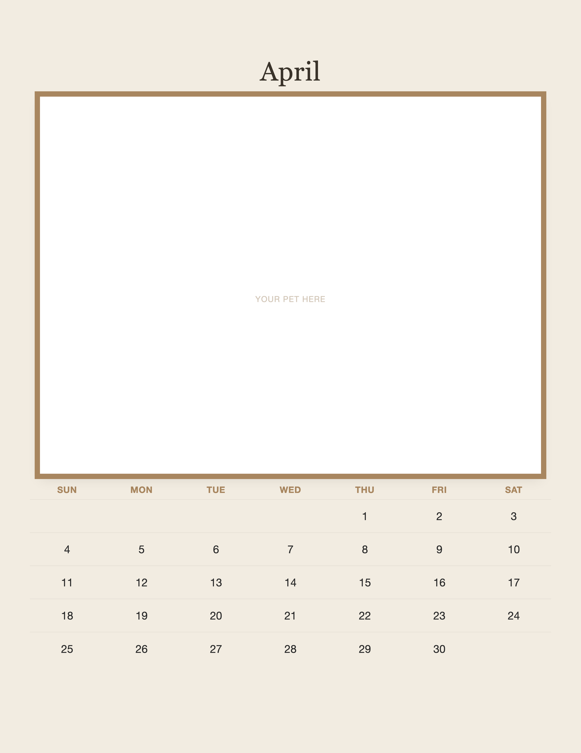 pet-calendar-2027-plain-linen-pages 04-april