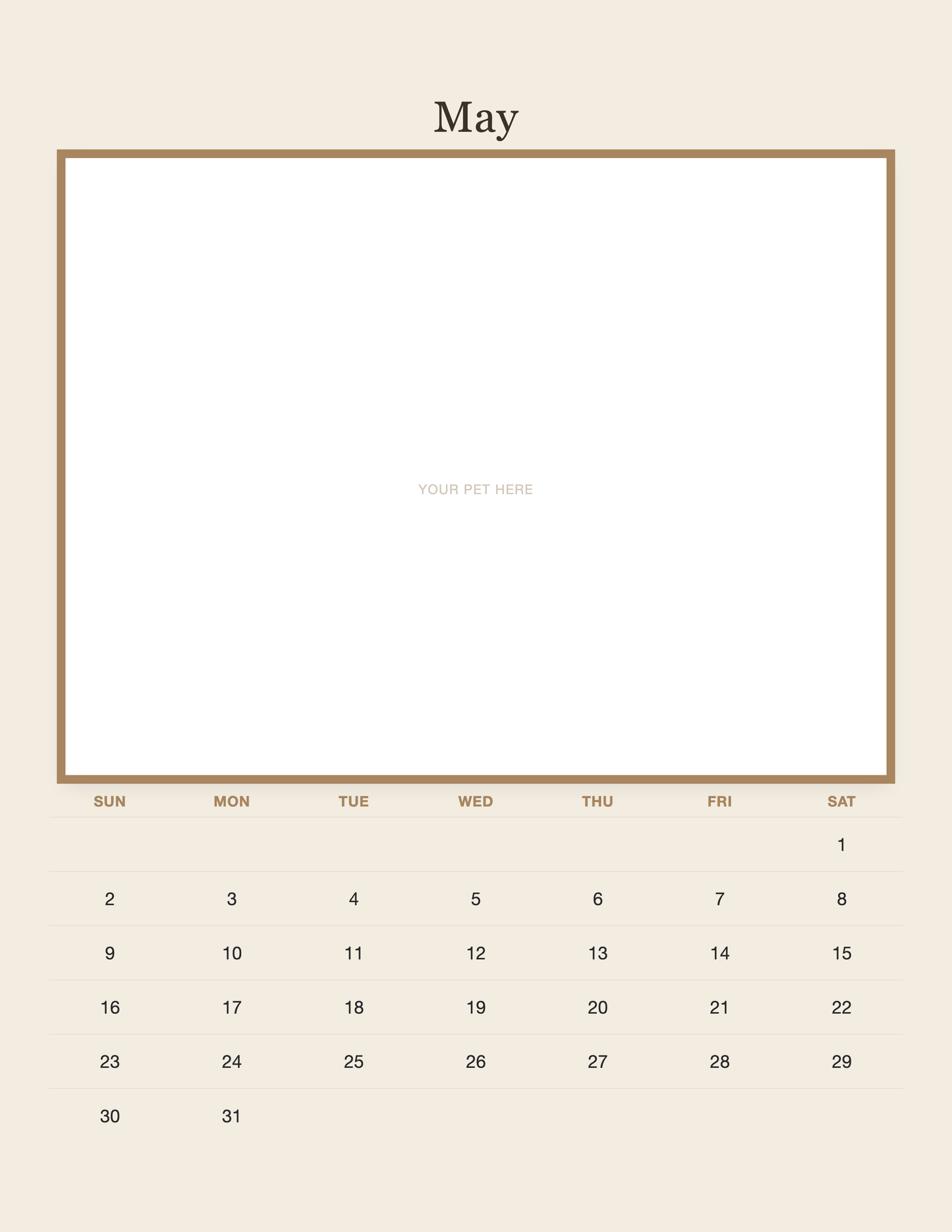 pet-calendar-2027-plain-linen-pages 05-may