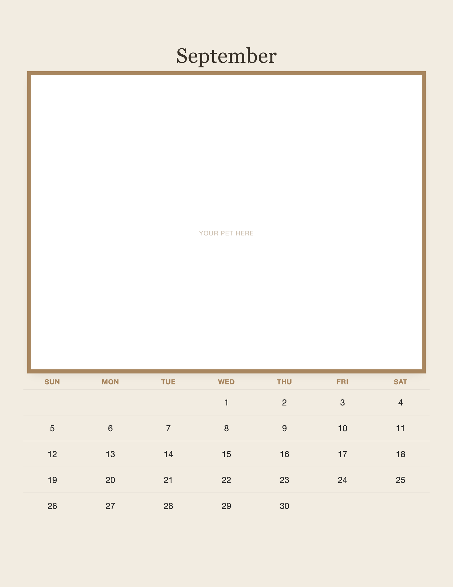 pet-calendar-2027-plain-linen-pages 09-september