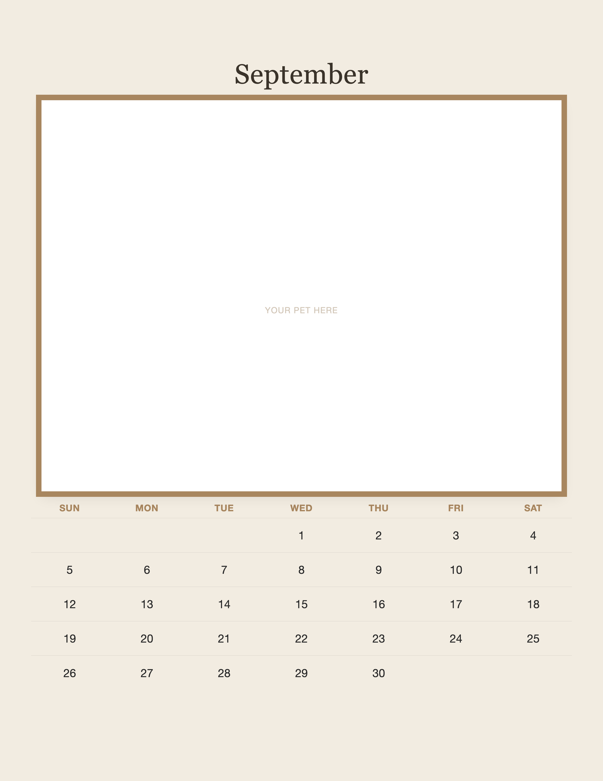 pet-calendar-2027-plain-linen-pages 09-september