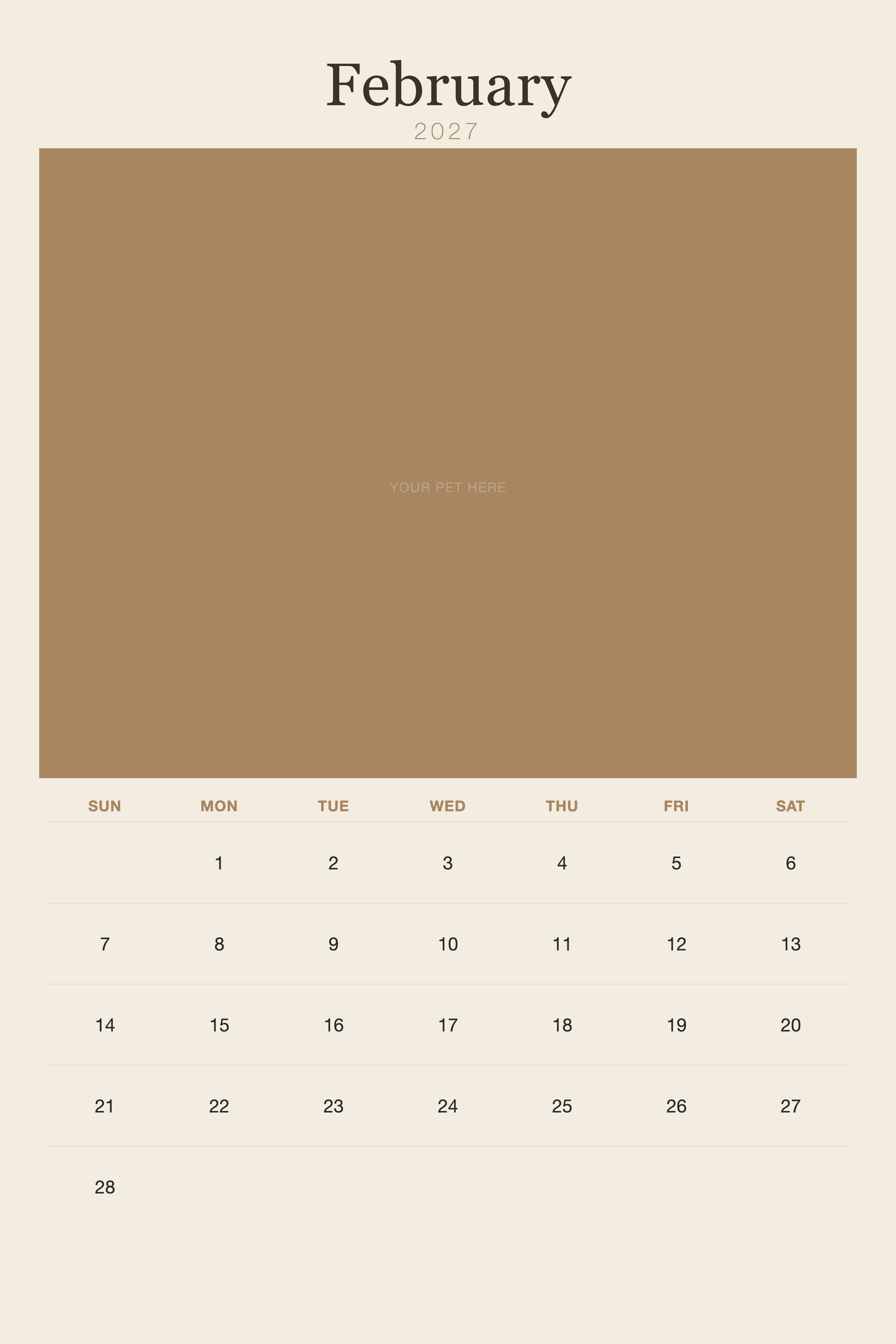 pet-calendar-2027-plain-linen-xl-pages 02-february