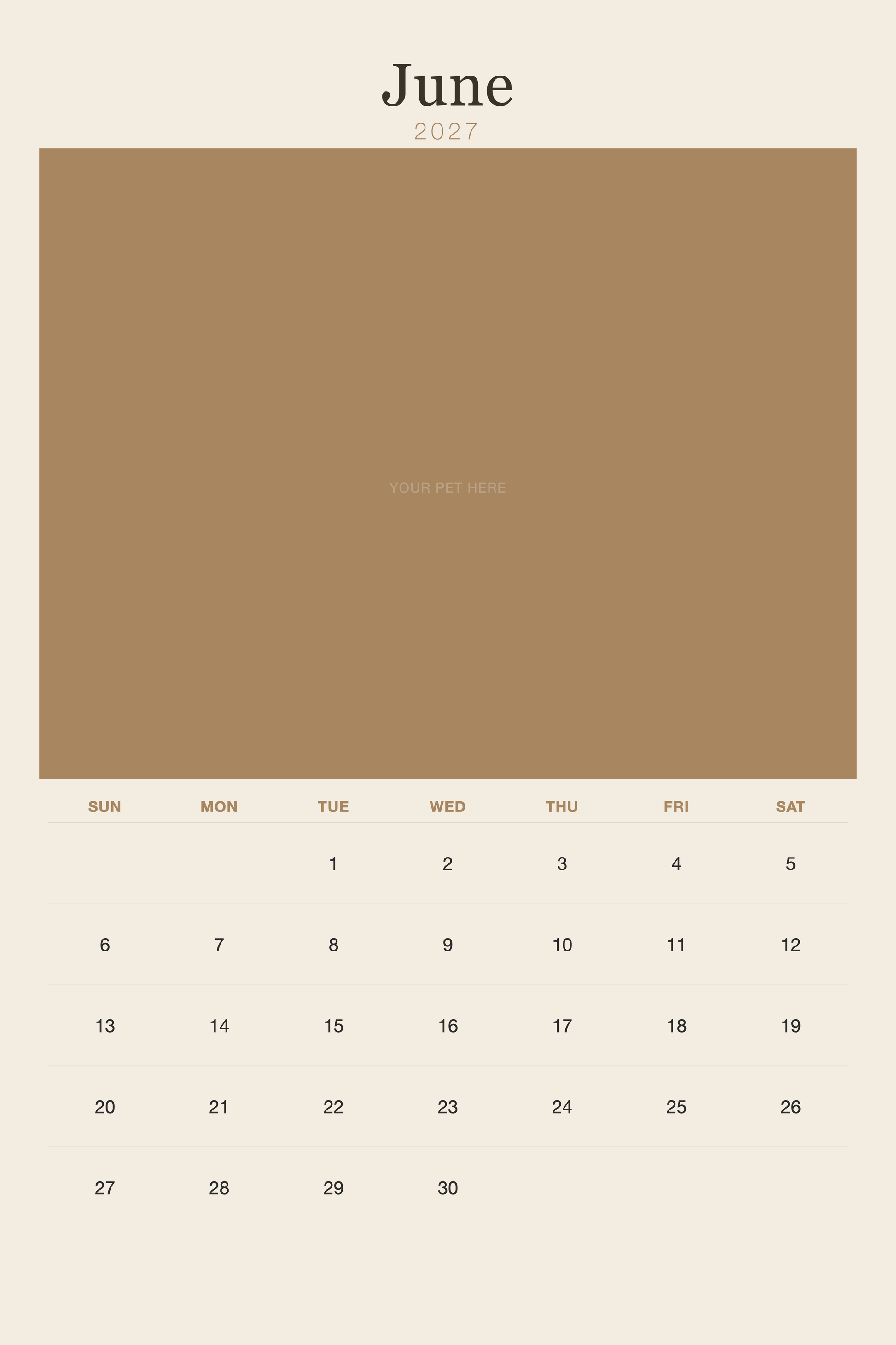 pet-calendar-2027-plain-linen-xl-pages 06-june