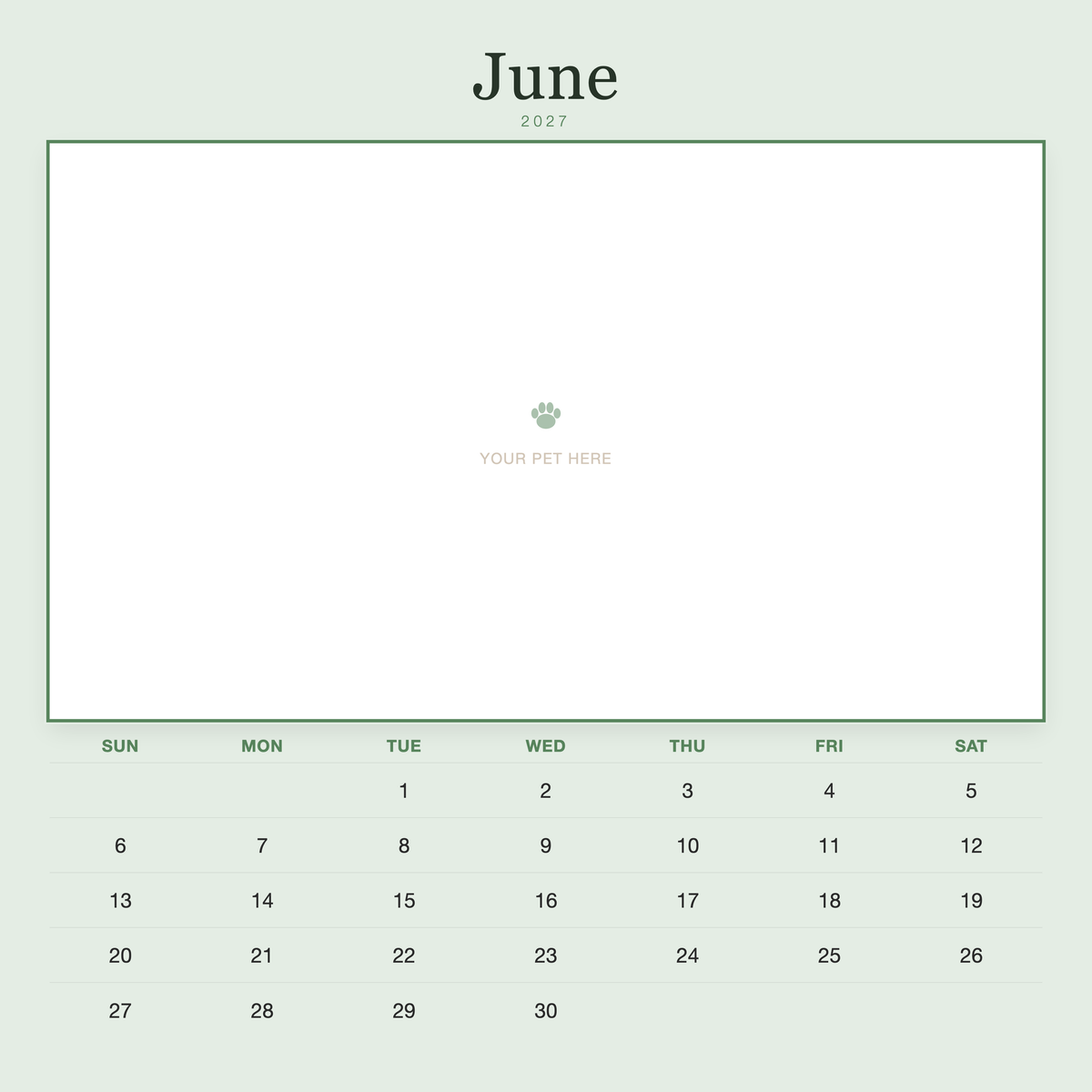 pet-calendar-2027-plain-sage-sq7-pages 06-june