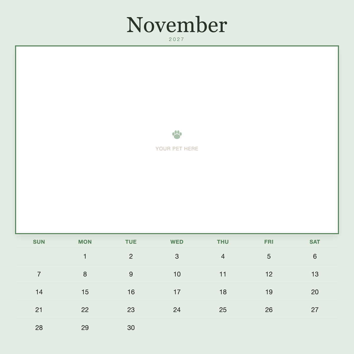 pet-calendar-2027-plain-sage-sq7-pages 11-november