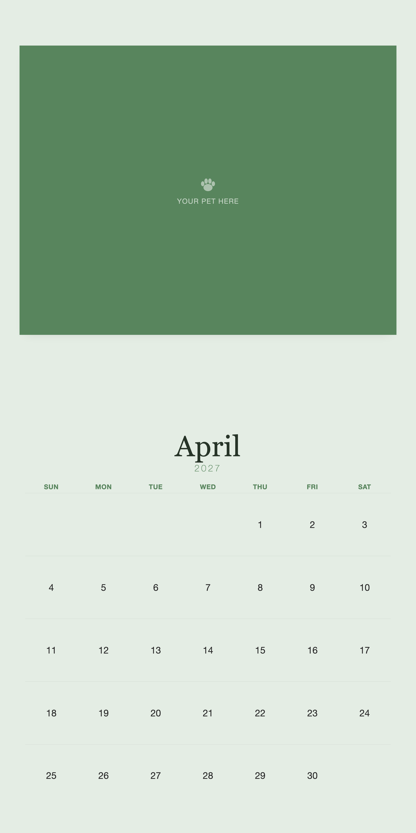 pet-calendar-2027-plain-sage-square-pages 04-april
