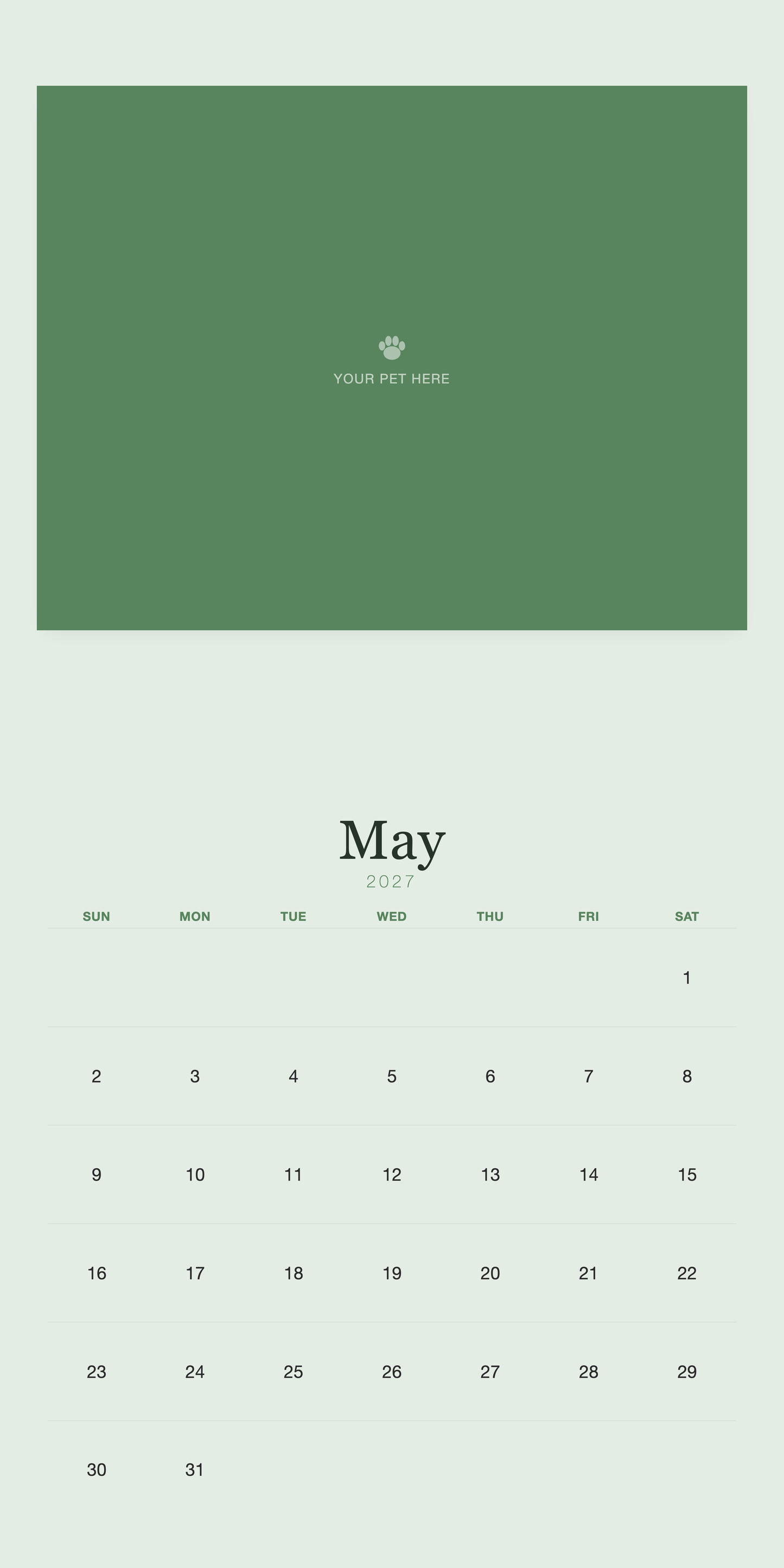 pet-calendar-2027-plain-sage-square-pages 05-may