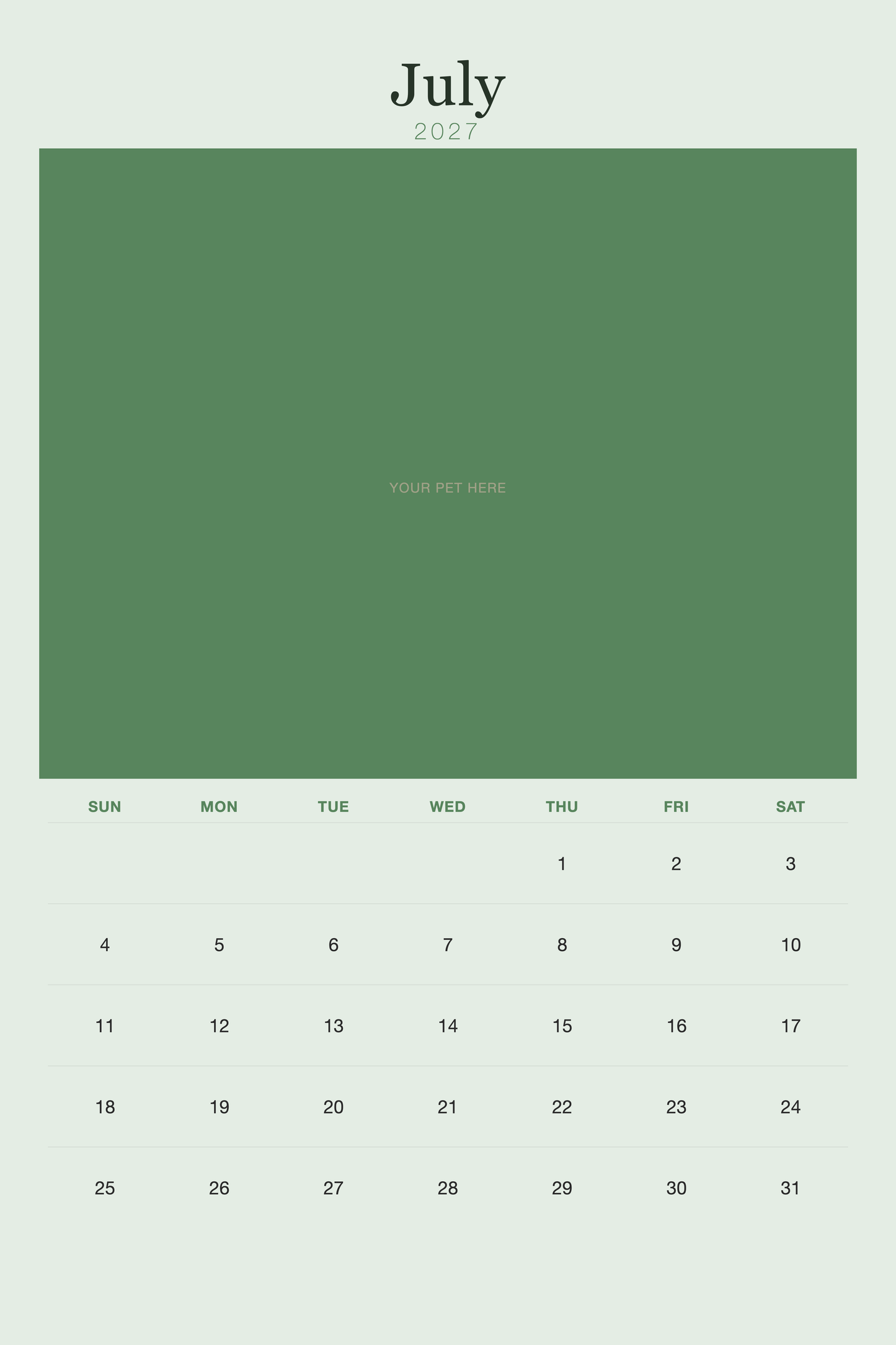 pet-calendar-2027-plain-sage-xl-pages 07-july