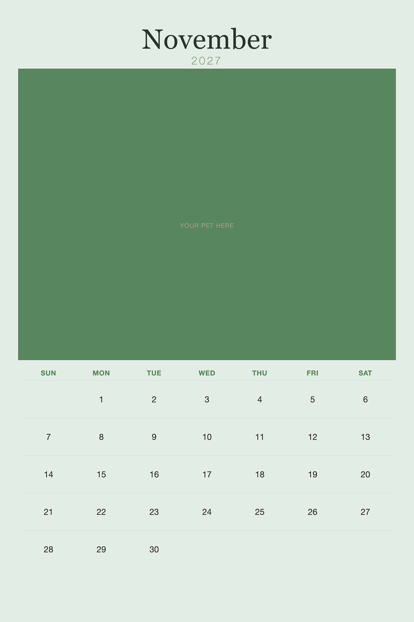 pet-calendar-2027-plain-sage-xl-pages 11-november