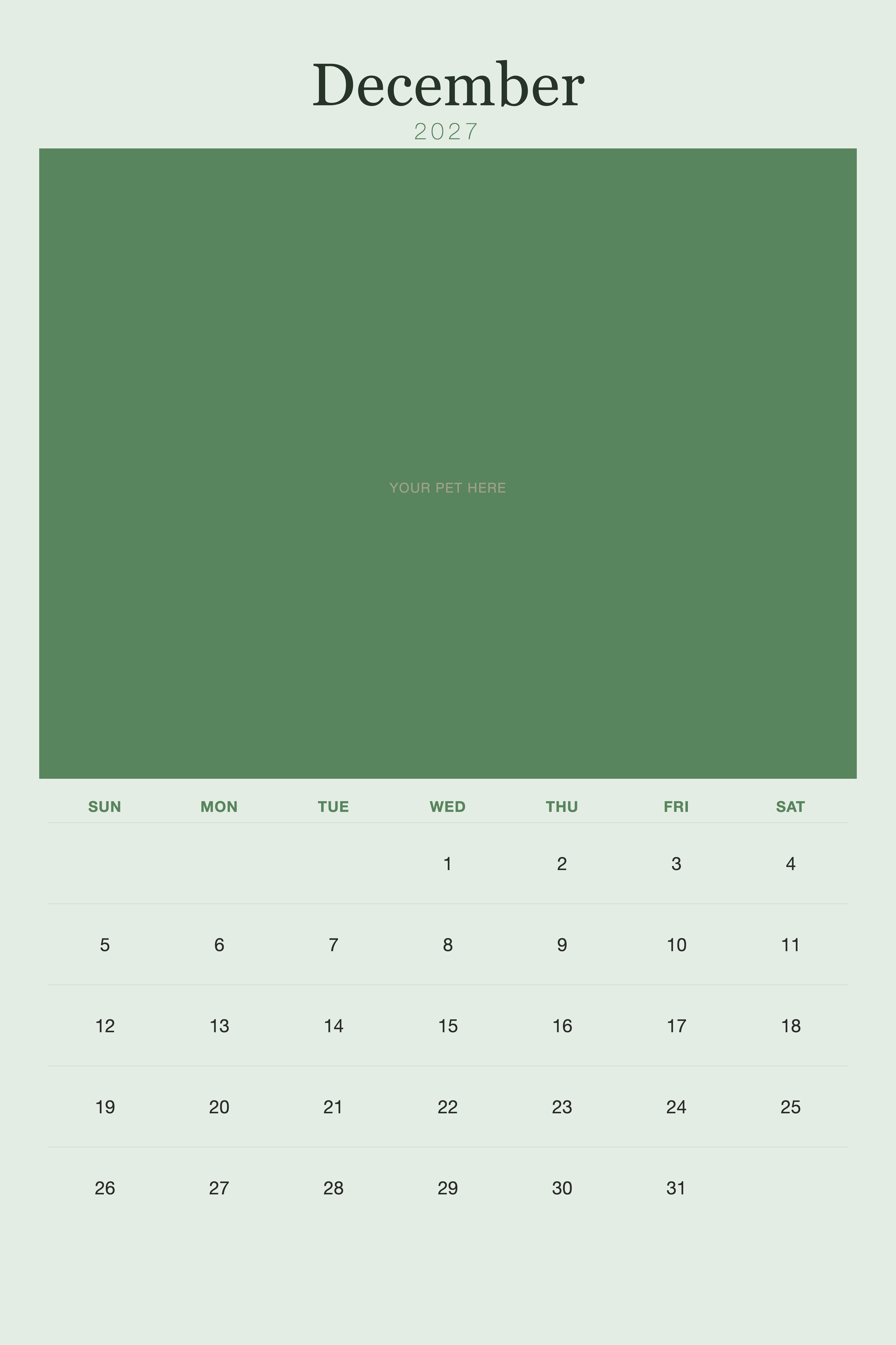 pet-calendar-2027-plain-sage-xl-pages 12-december