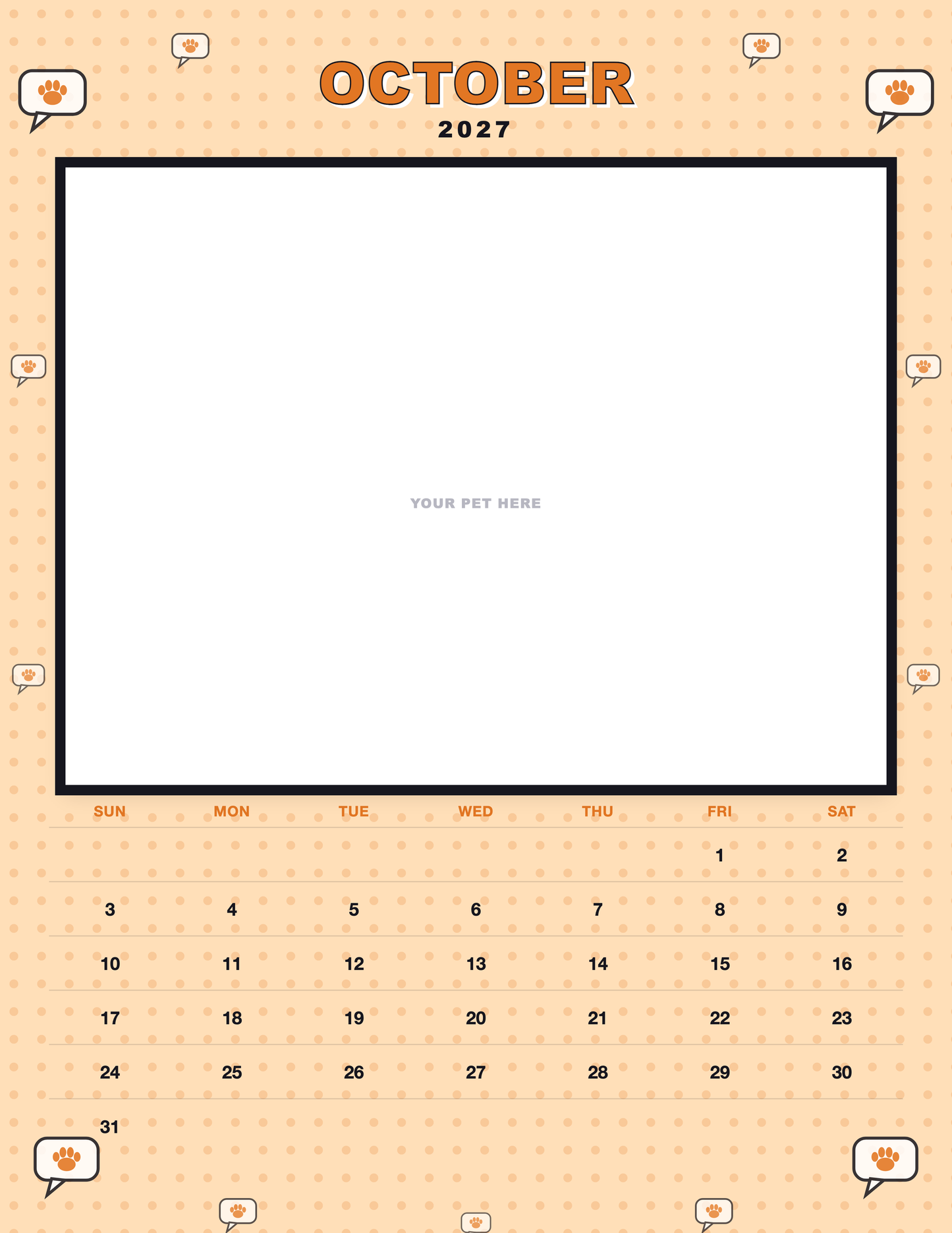 pet-calendar-2027-popart-pages 10-october