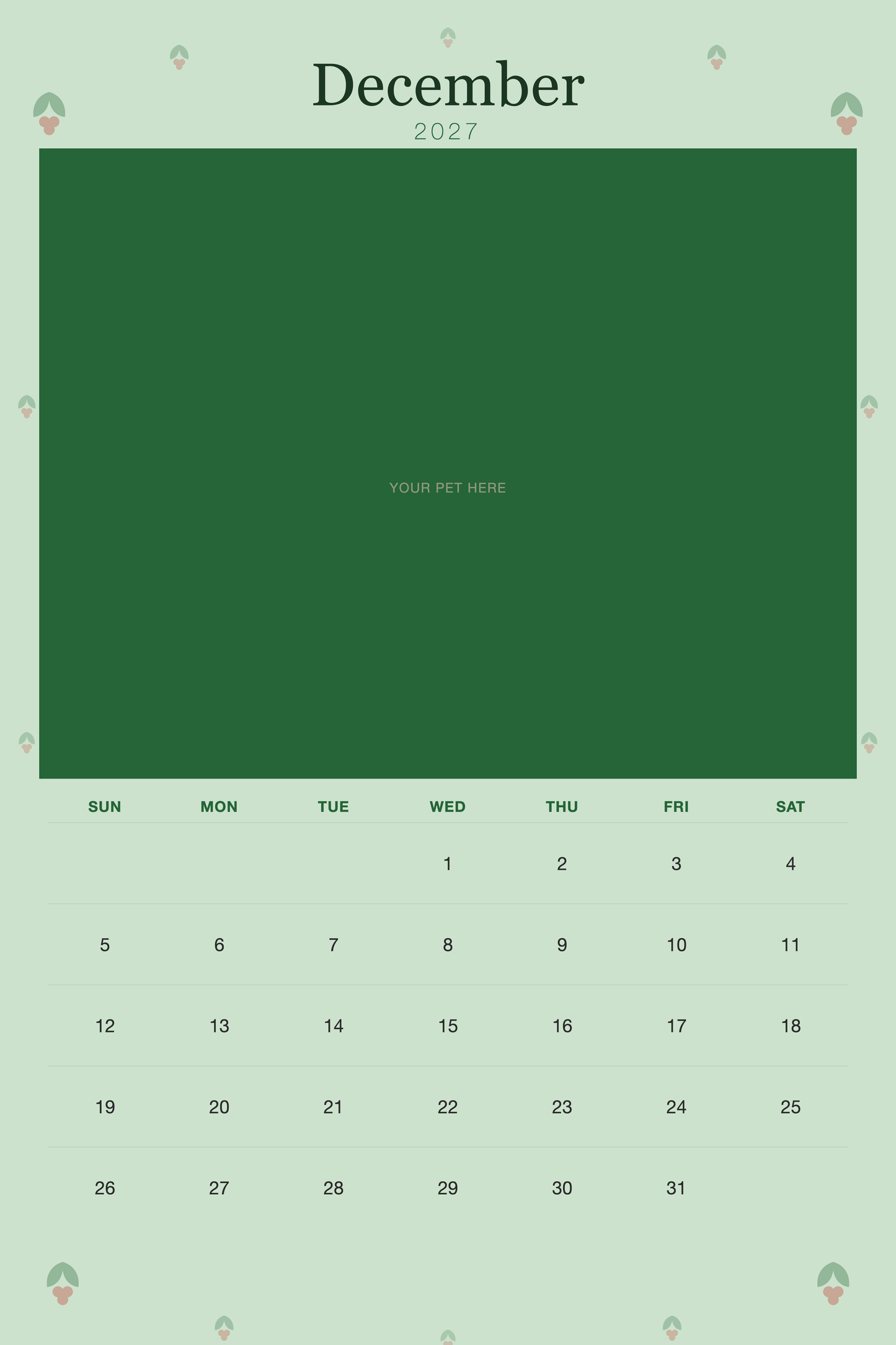 pet-calendar-2027-seasonal-xl-pages 12-december