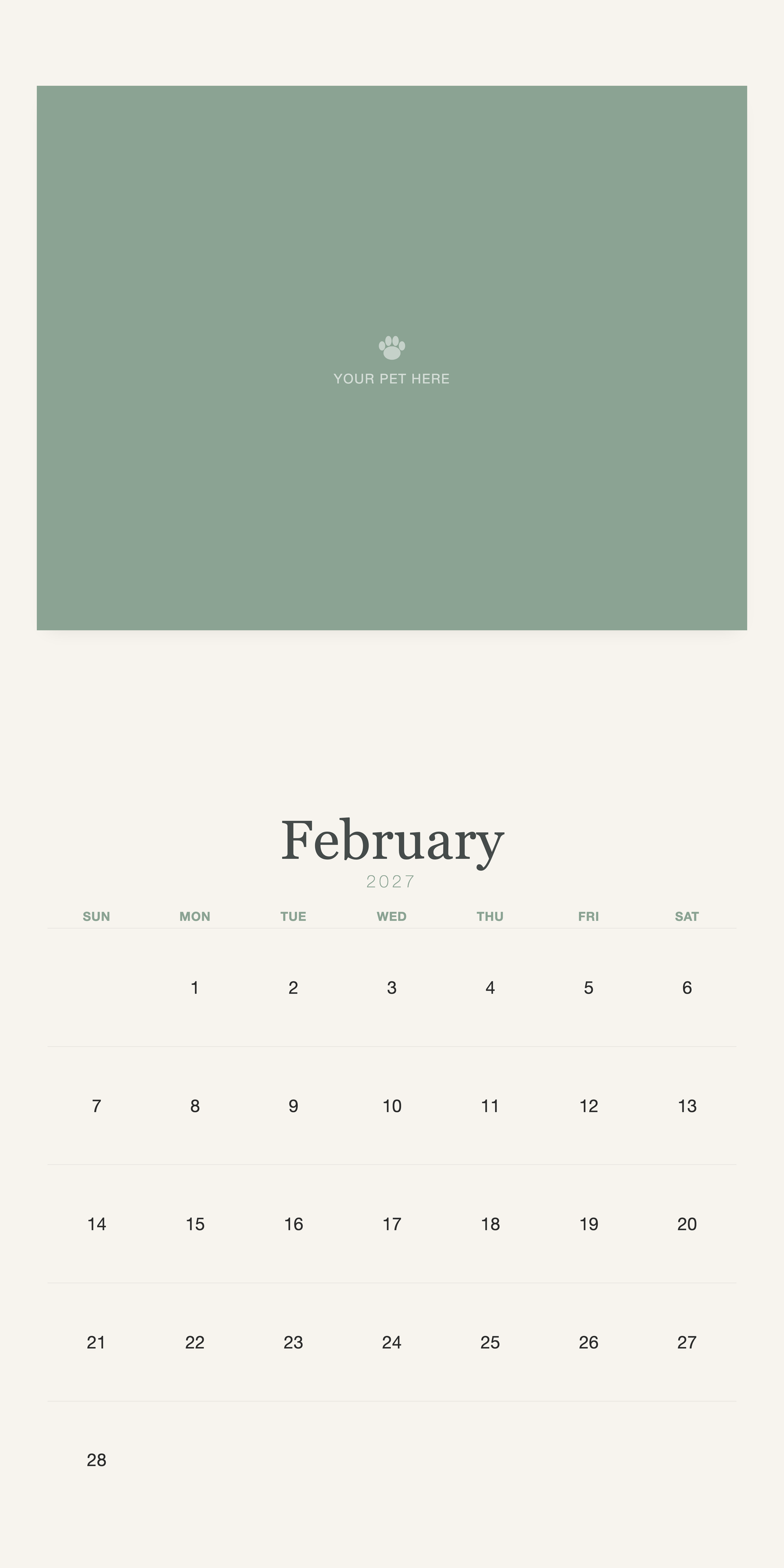 pet-calendar-2027-watercolor-square-pages 02-february