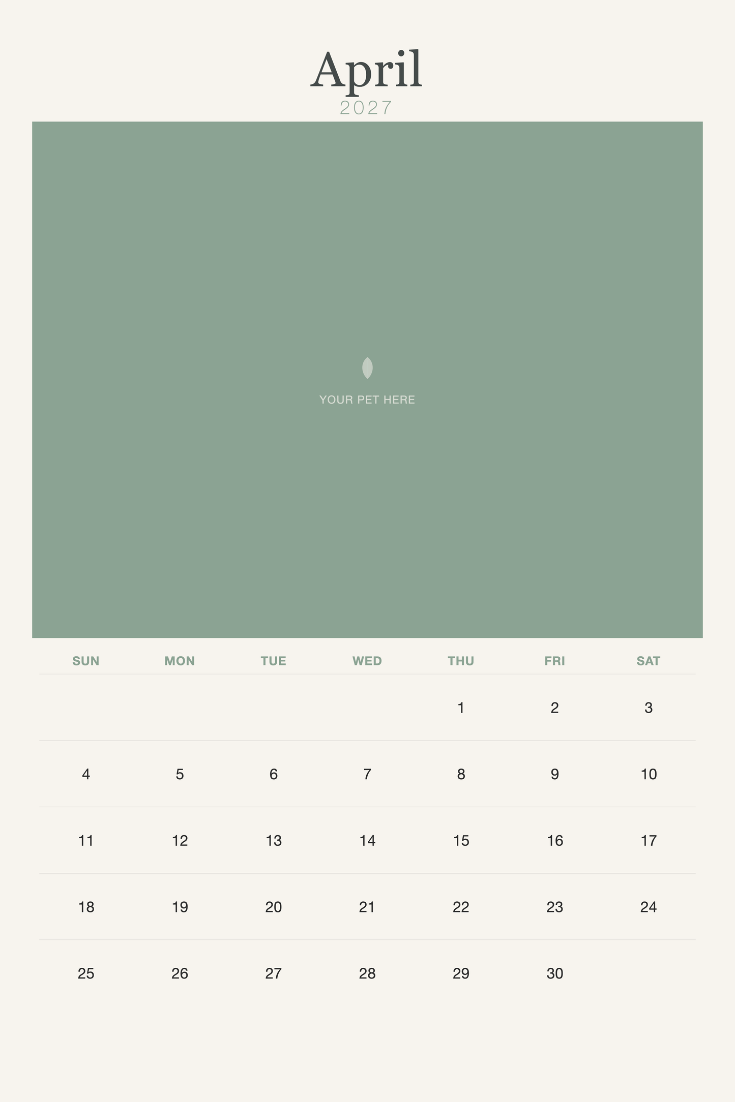 pet-calendar-2027-watercolor-xl-pages 04-april