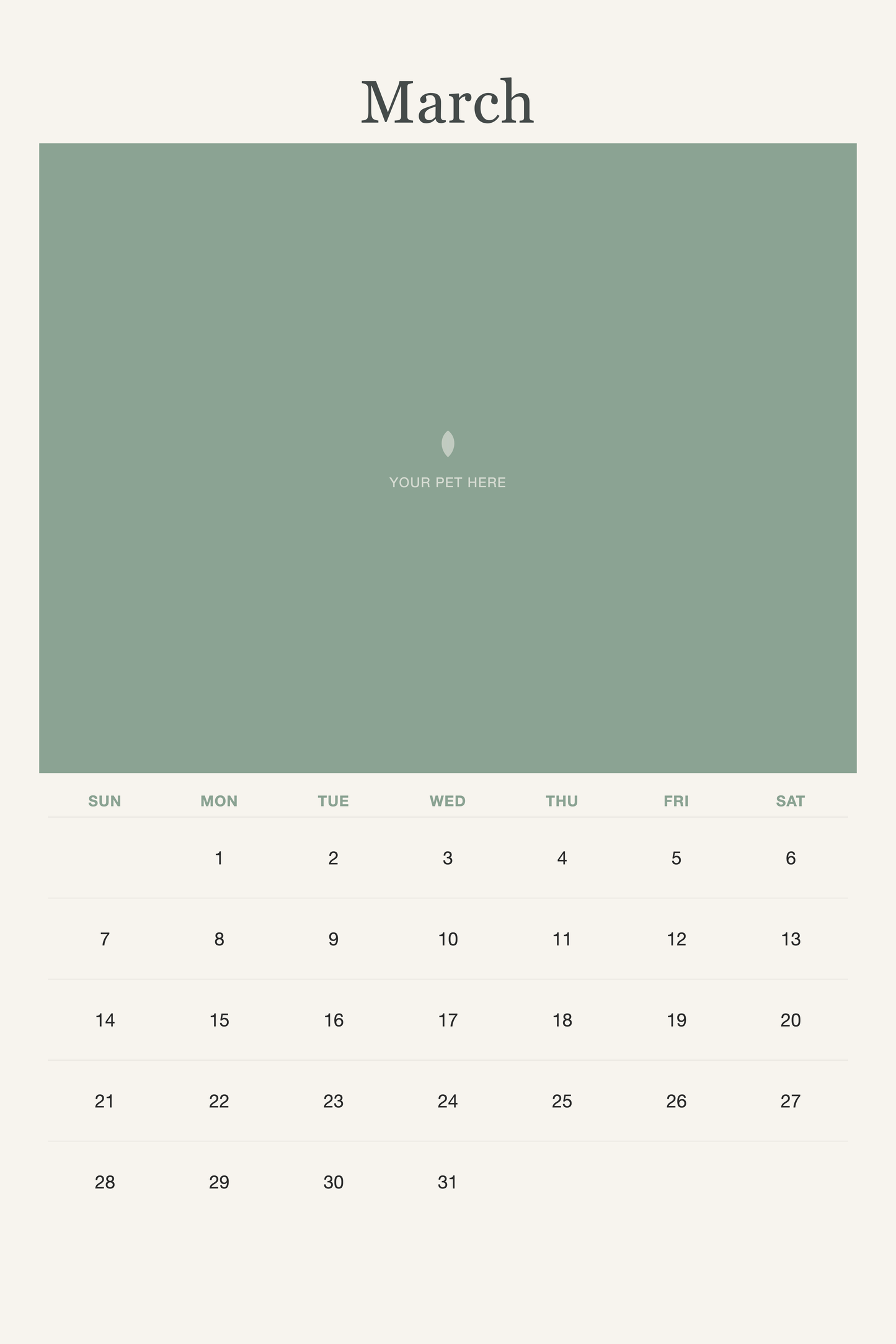 pet-calendar-2027-watercolor-xl-pages 03-march