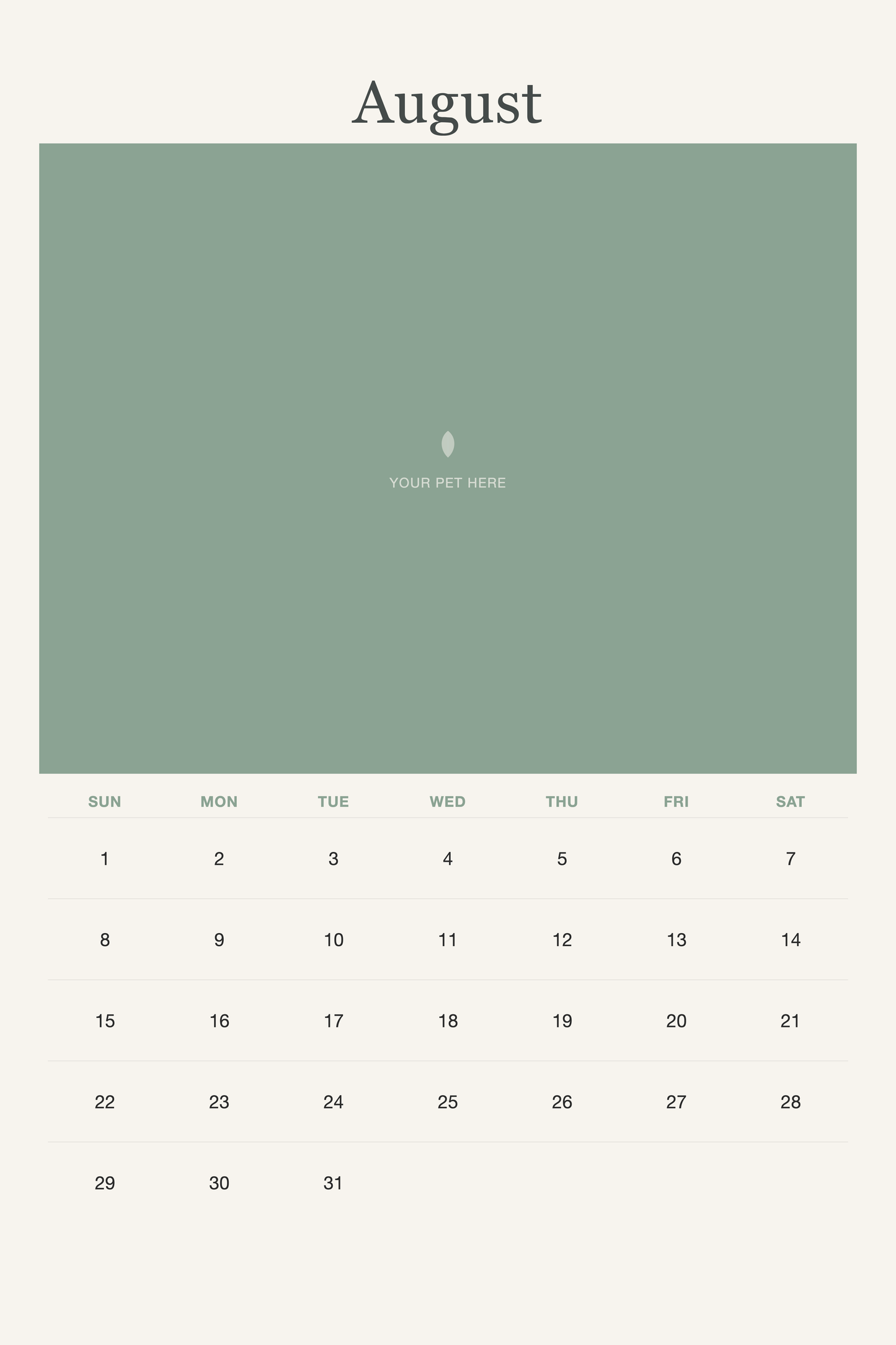 pet-calendar-2027-watercolor-xl-pages 08-august