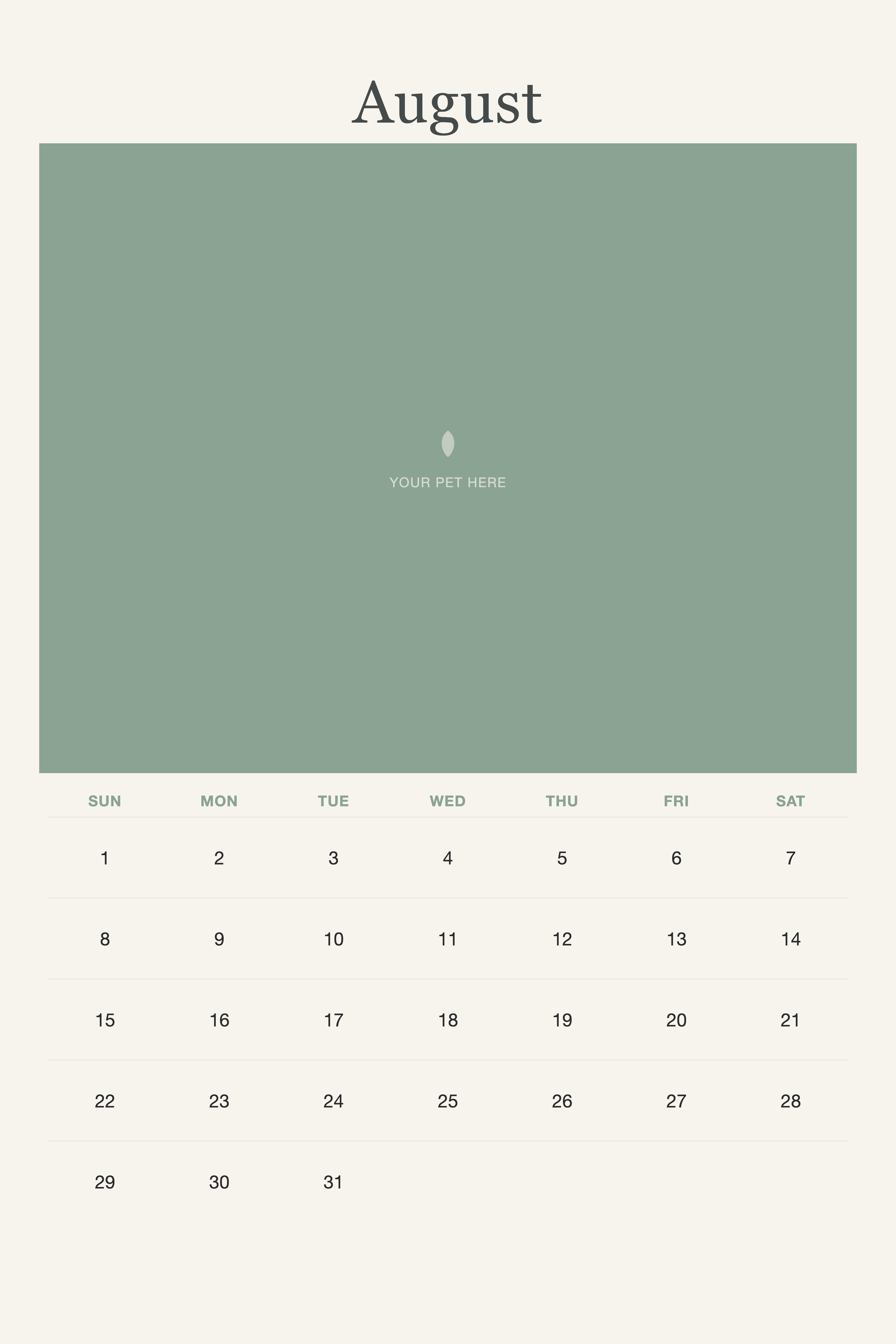 pet-calendar-2027-watercolor-xl-pages 08-august