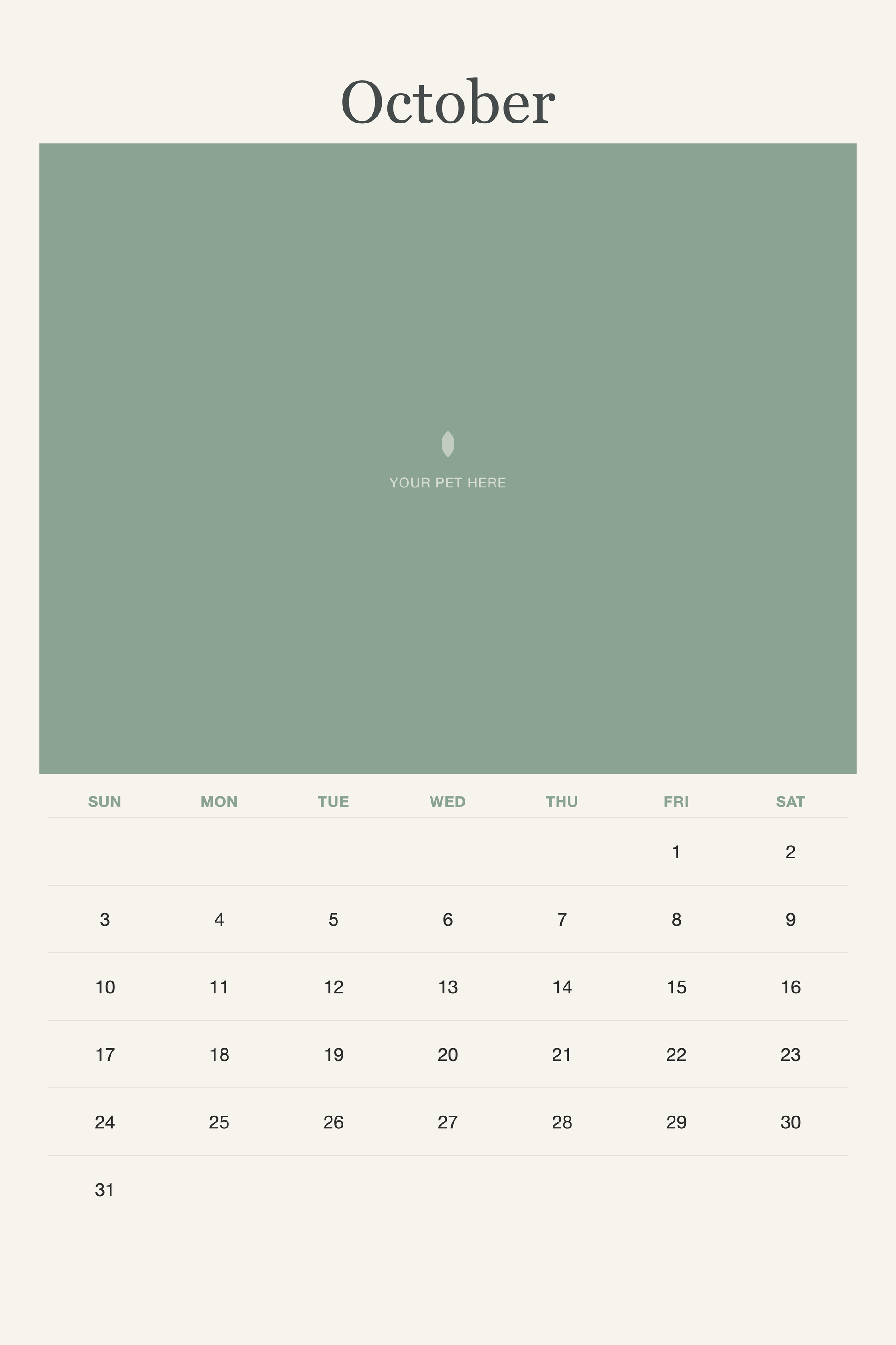 pet-calendar-2027-watercolor-xl-pages 10-october