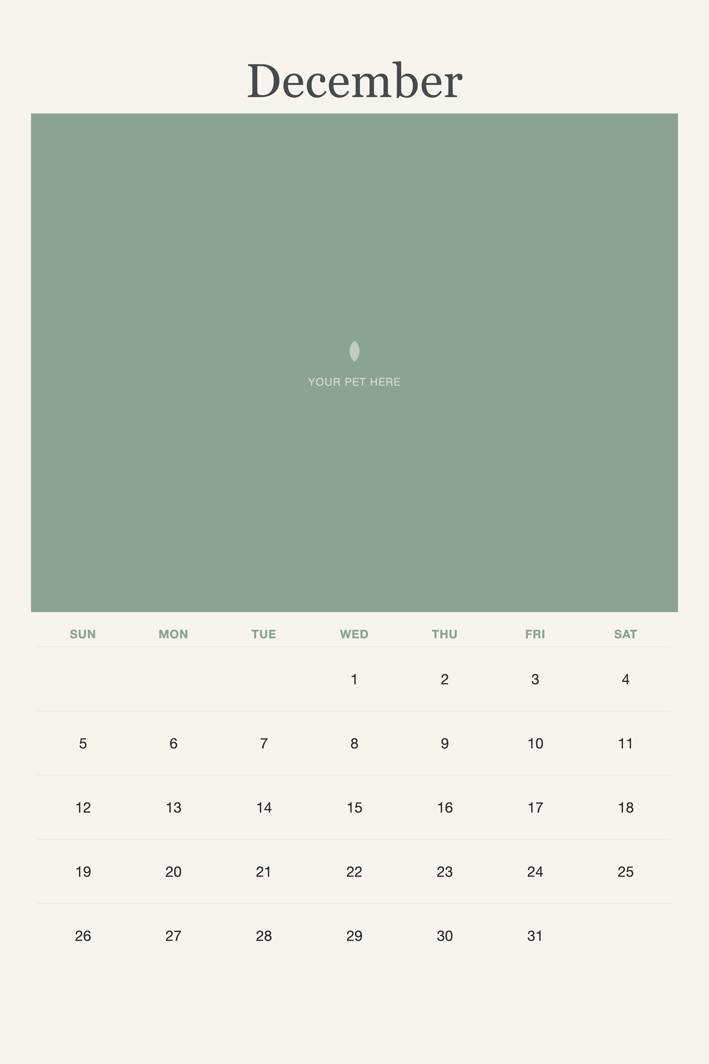 pet-calendar-2027-watercolor-xl-pages 12-december